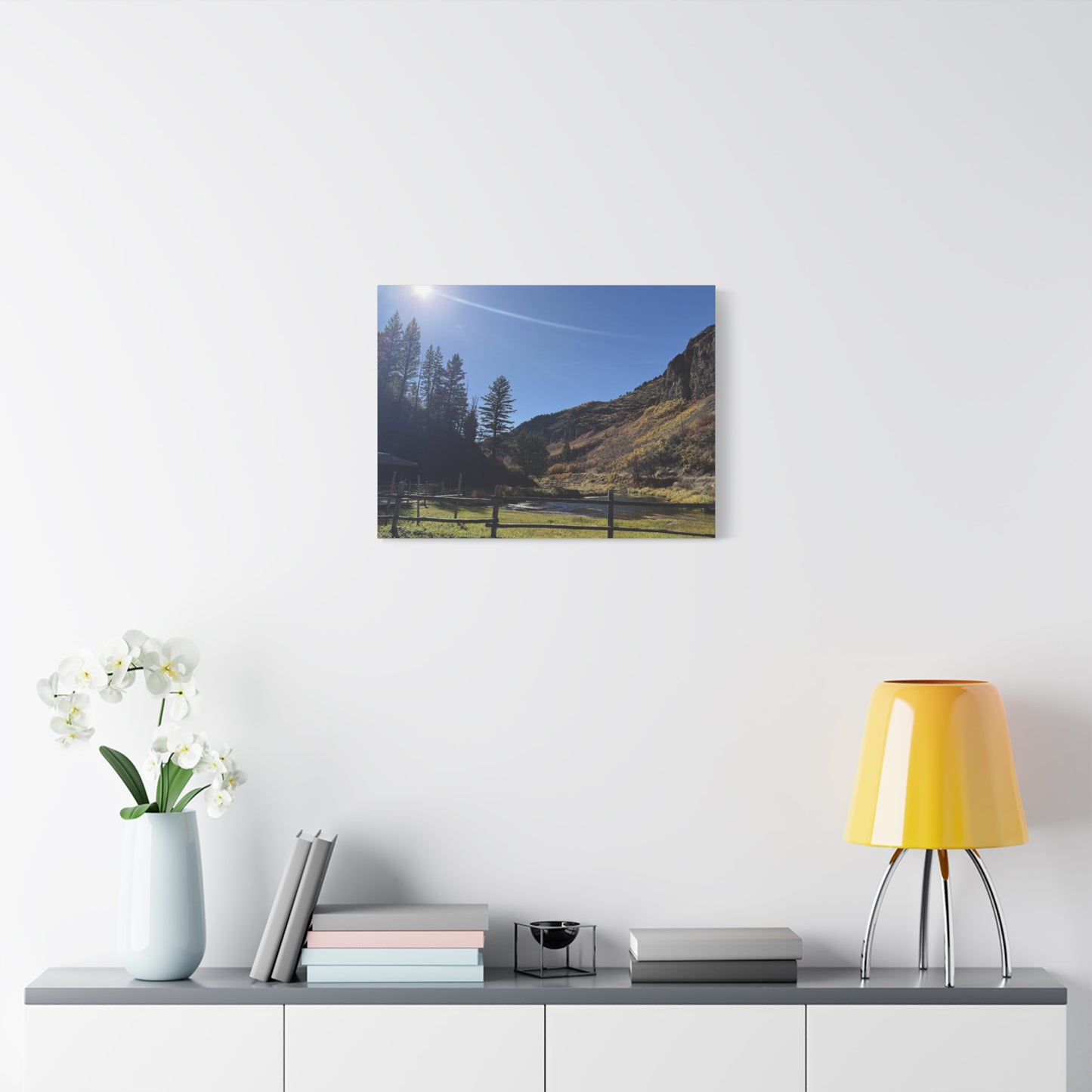 Scenic Nature Canvas Print - Relaxing Landscape Wall Art