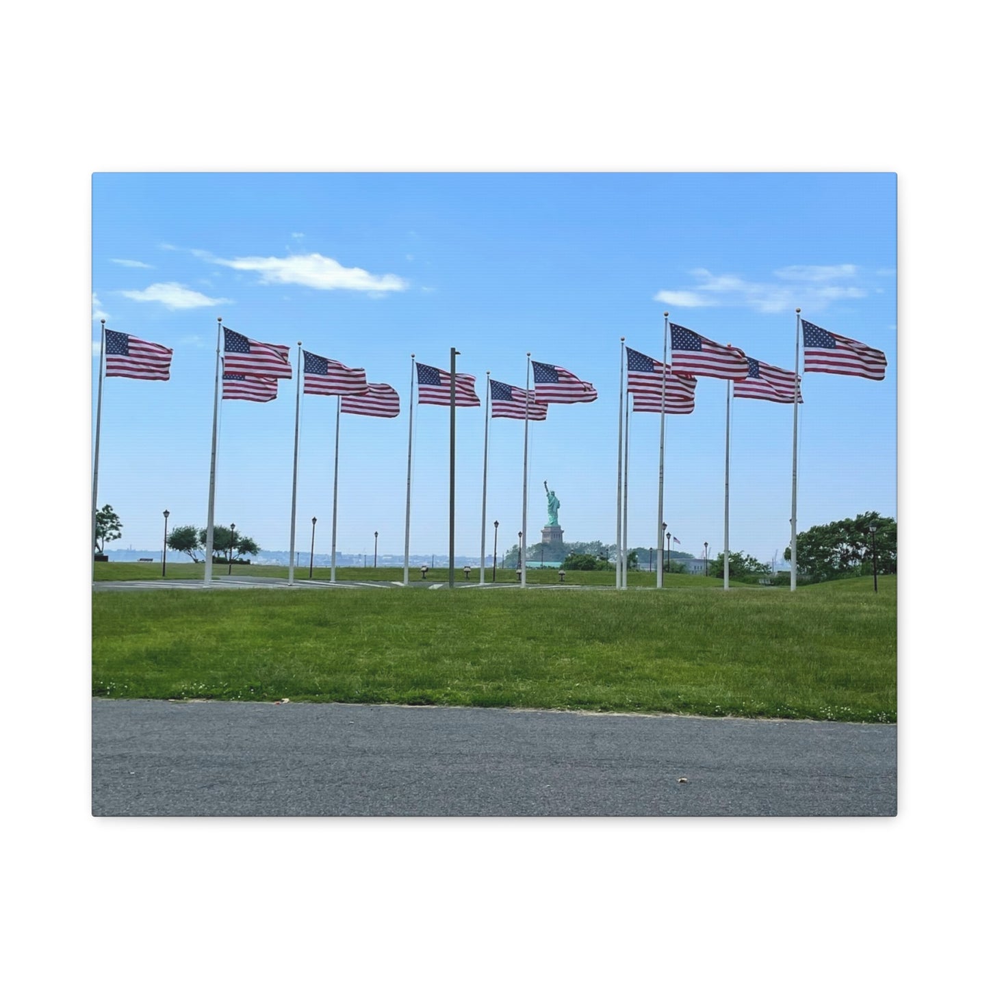 Statue of Liberty Canvas Wall Art - Patriotic Decor