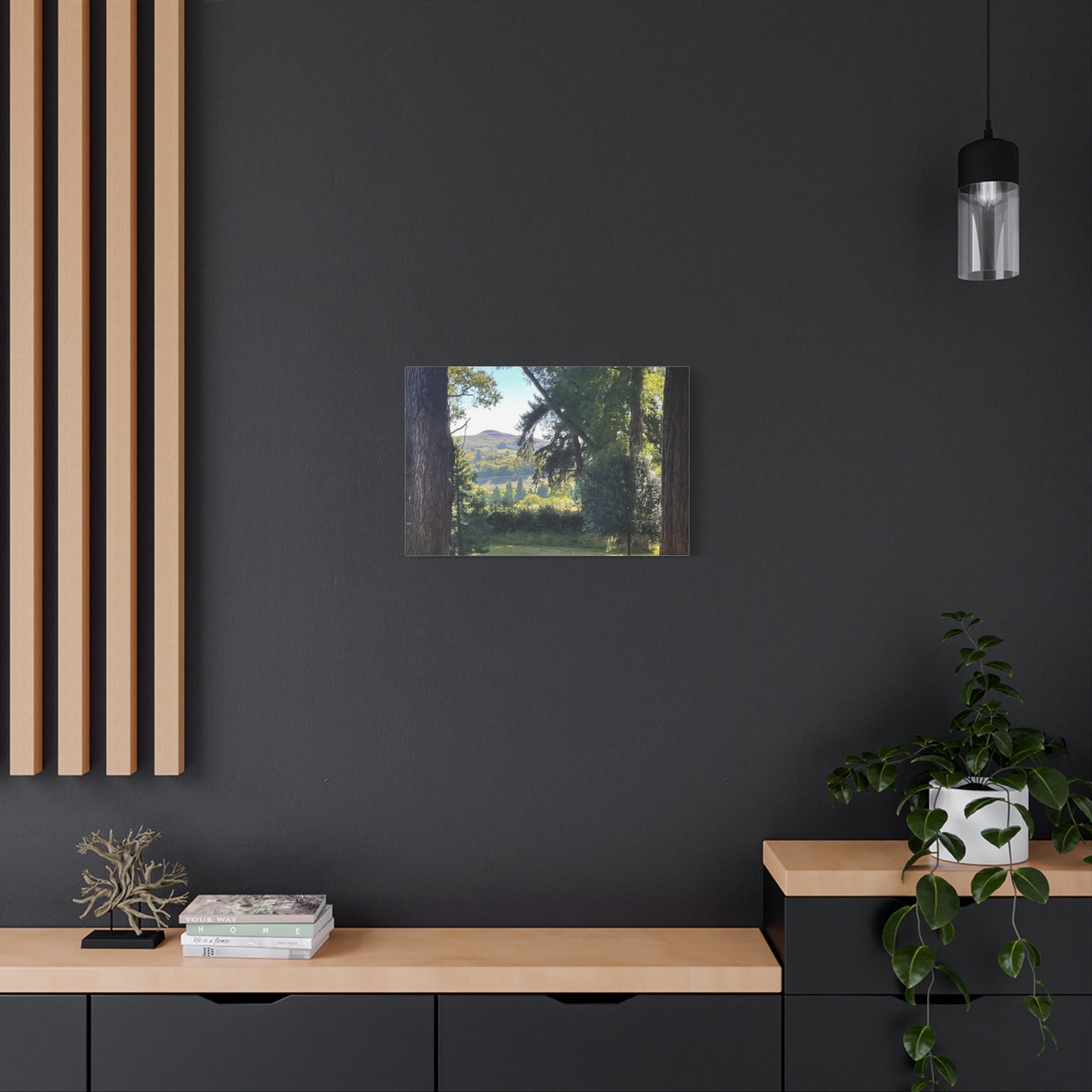 Nature-Inspired Matte Canvas Wall Art - Scenic Landscape Decor