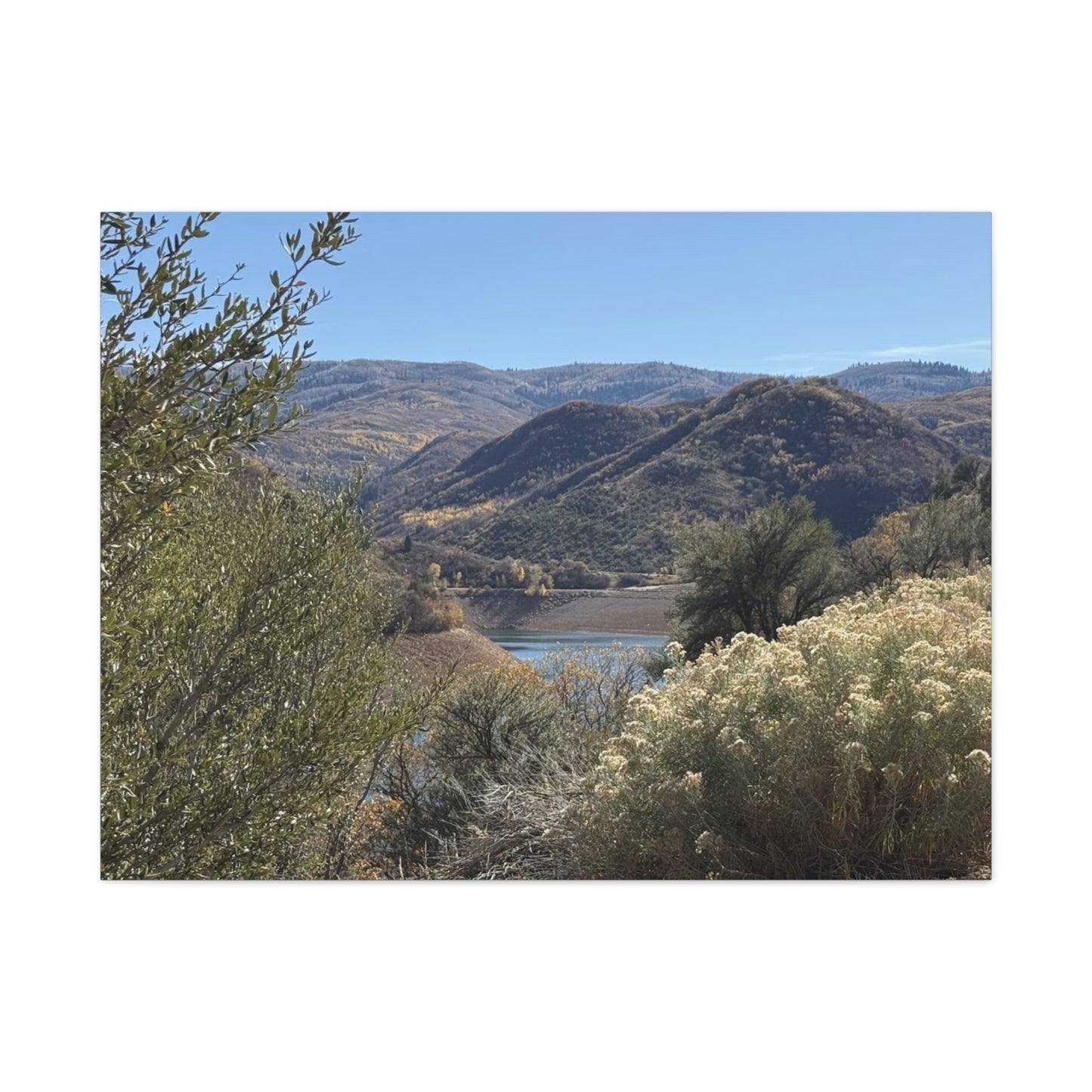 Serene Landscape Canvas Wall Art - Tranquil Nature Scene for Home Decor