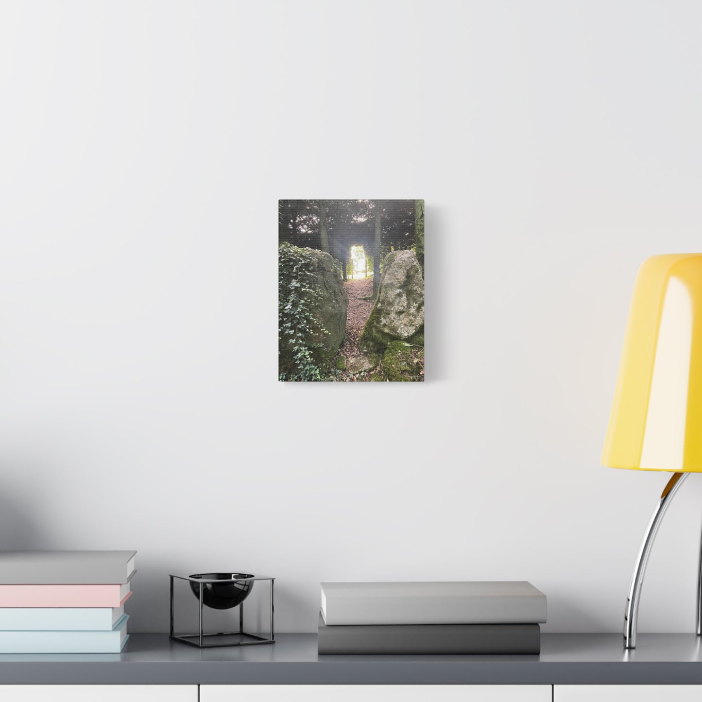 Serene Nature Wall Art Canvas – Tranquil Forest Scene for Home Decor