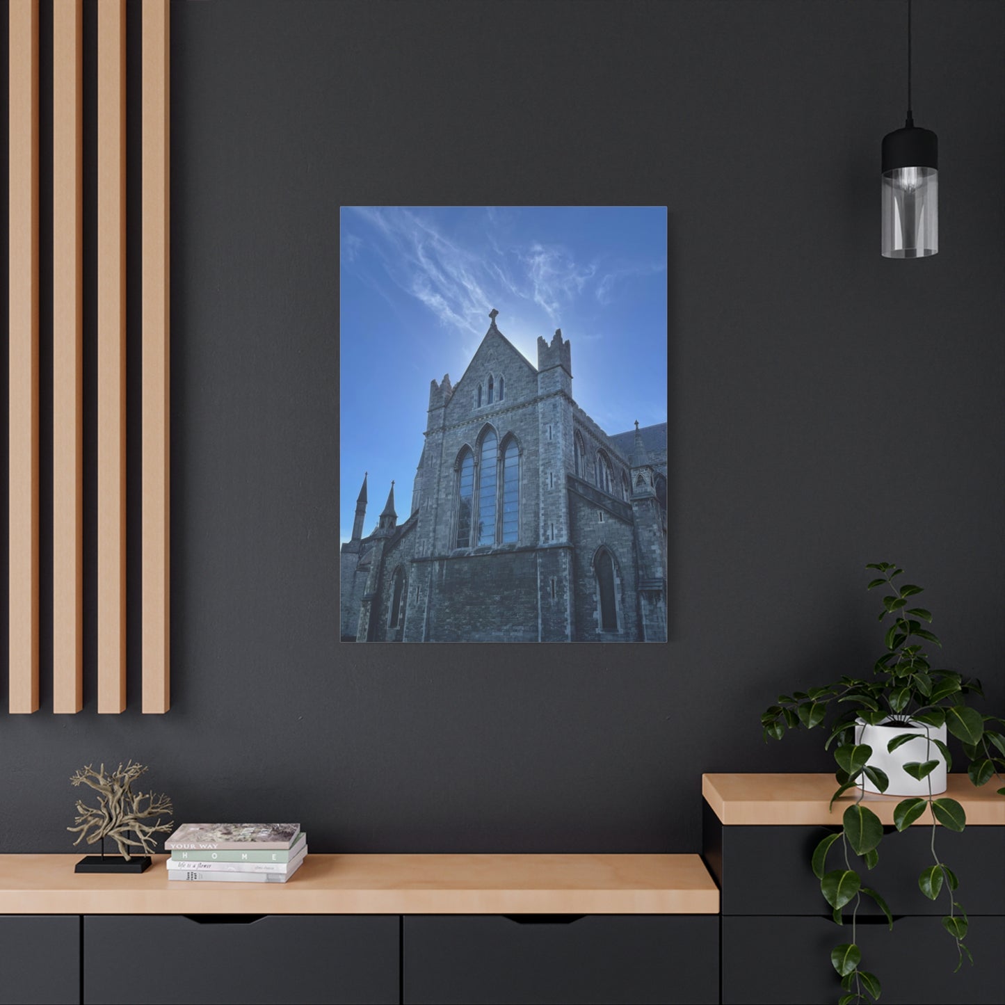 Stunning Matte Canvas Art Print, Gothic Architecture, Home Décor, Wall Art, Religious Decor, Gift for Art Lovers