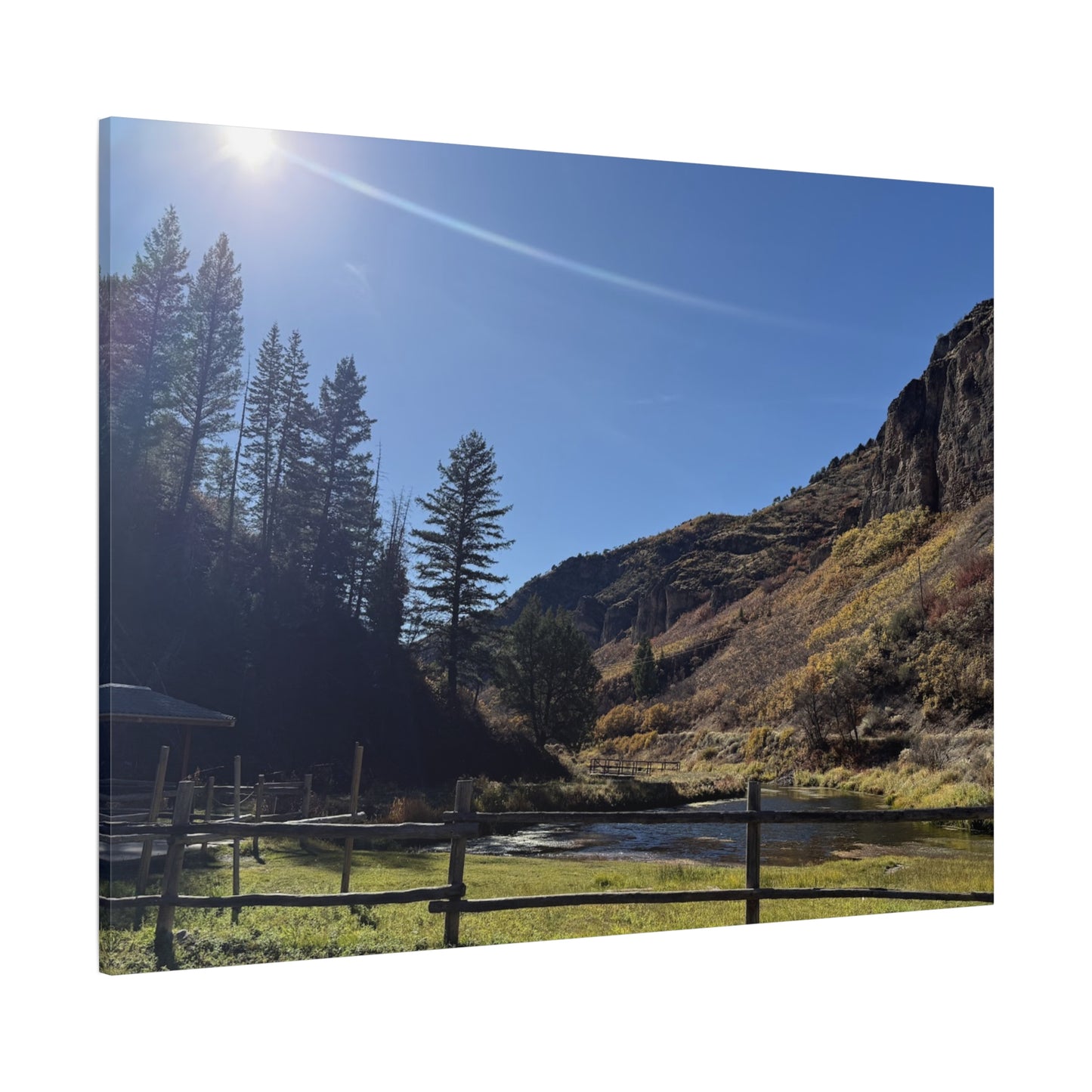 Scenic Nature Canvas Print - Relaxing Landscape Wall Art