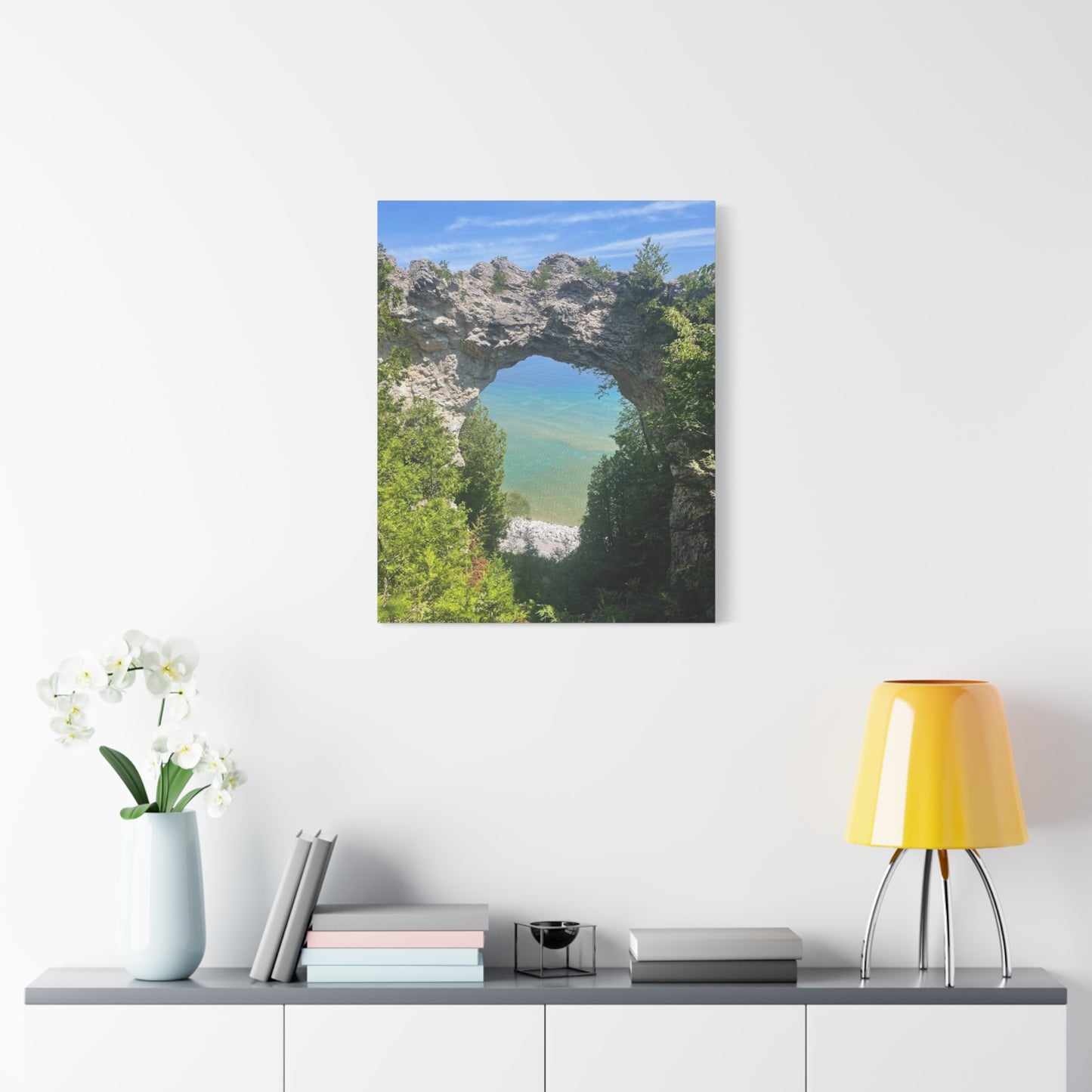 Scenic Nature Canvas - Arch Rock Artwork