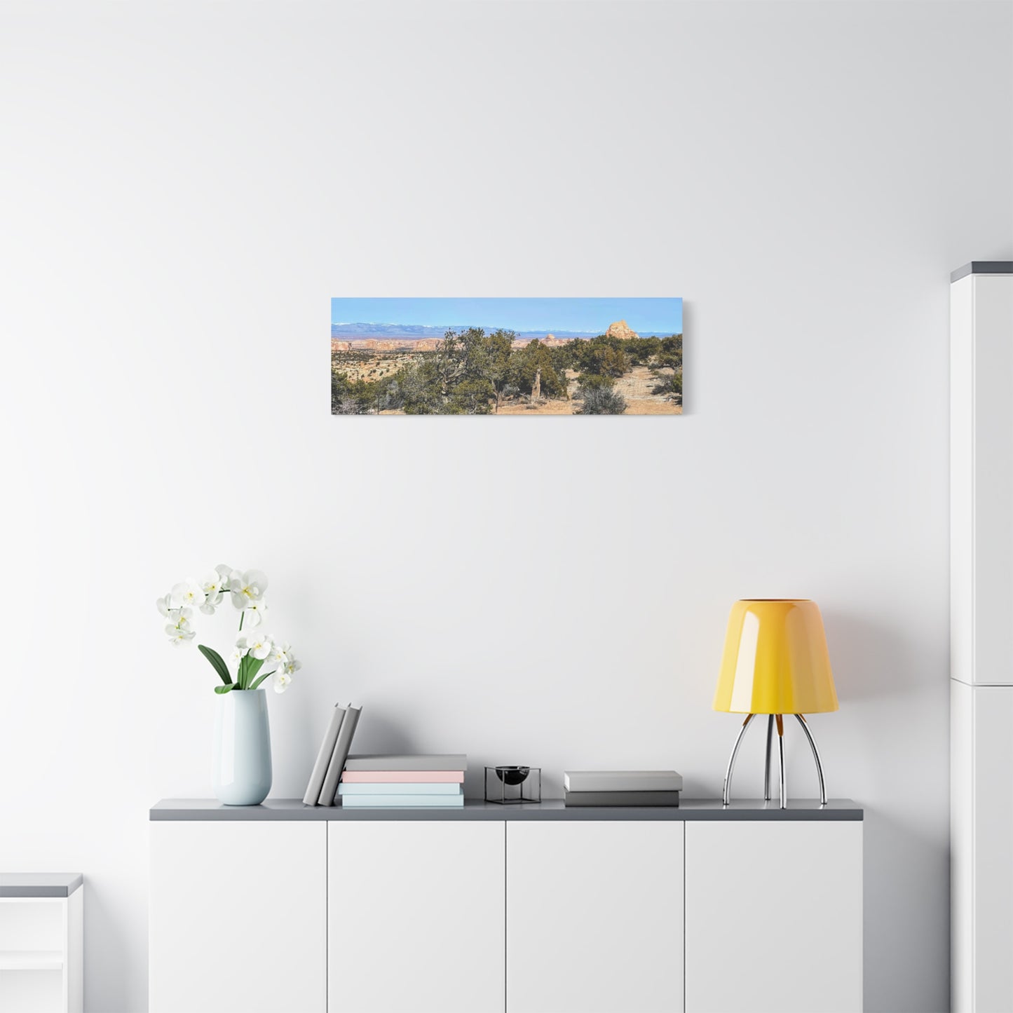 Desert Landscape Canvas Wall Art – 1.25" Matte Stretched Decor for Nature Lovers