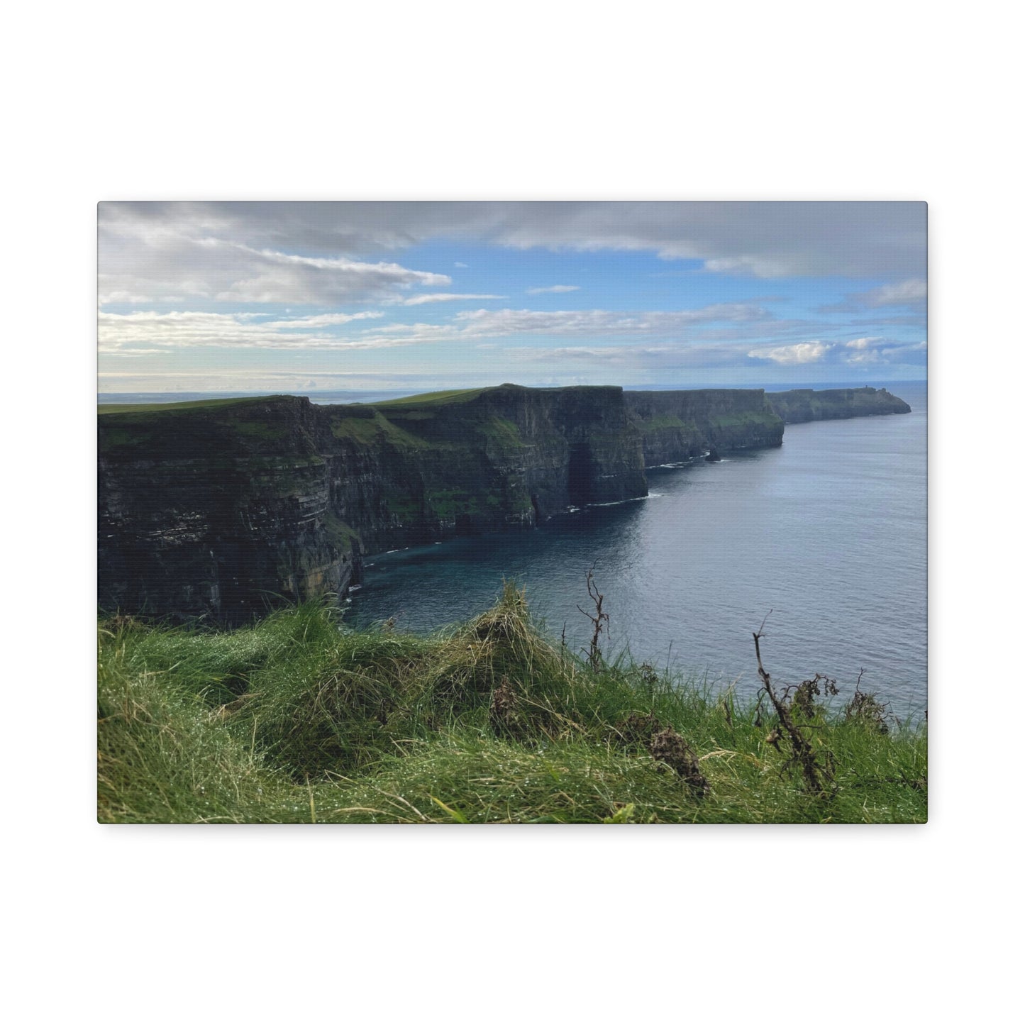Coastal Cliffs Matte Canvas Wall Art - Tranquil Nature Decor