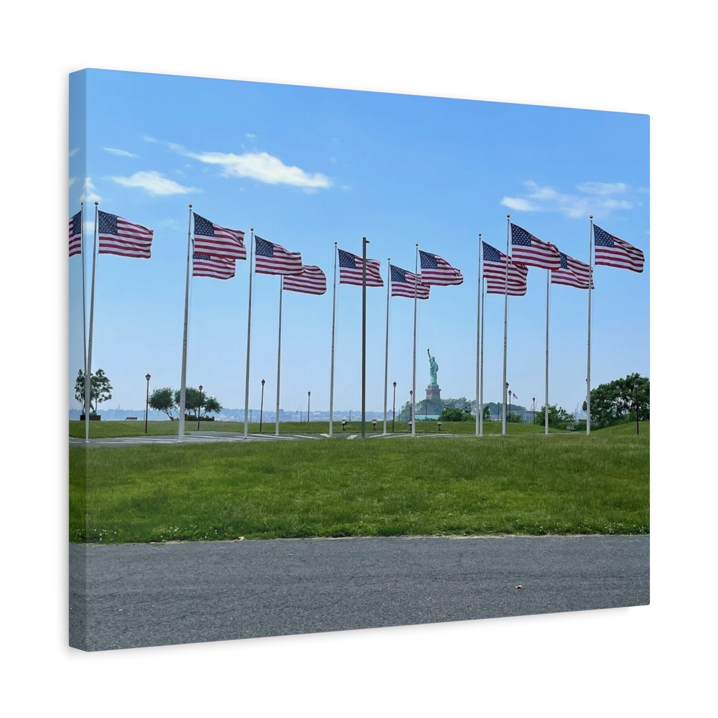 Statue of Liberty Canvas Wall Art - Patriotic Decor