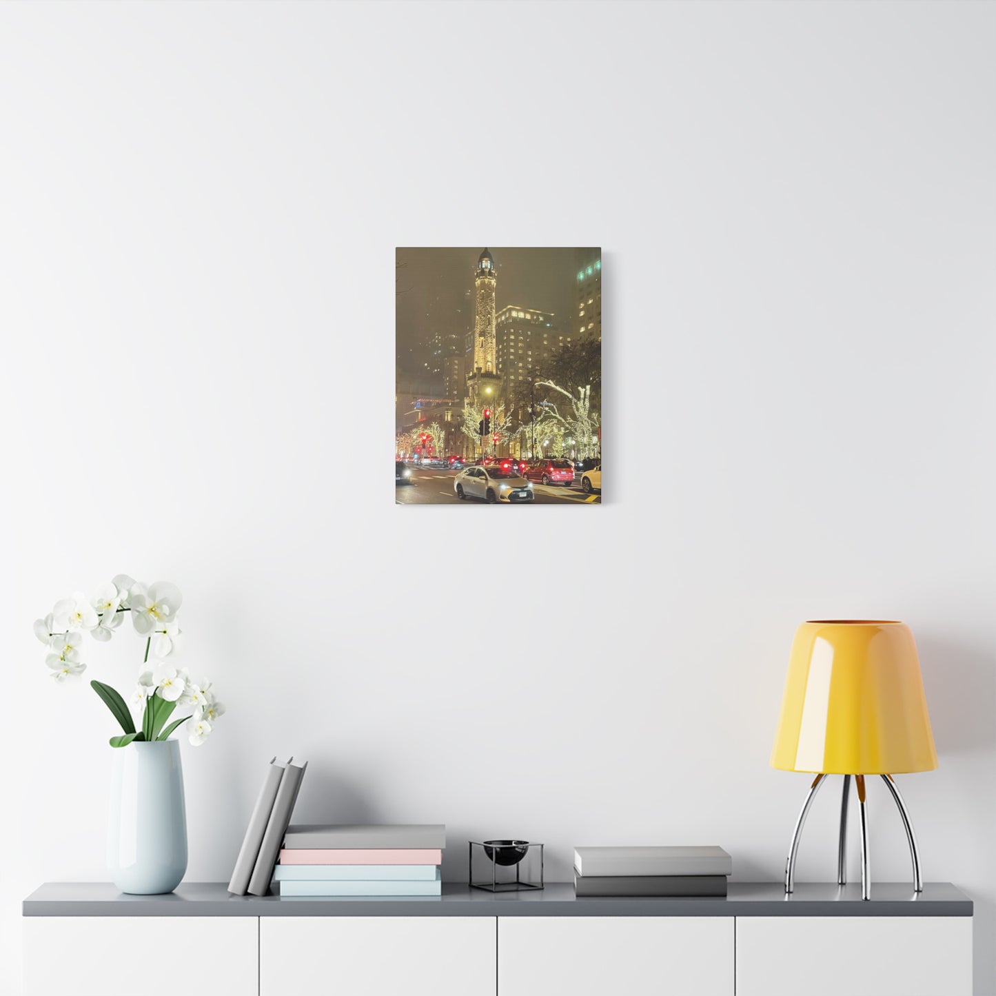 City Lights Wall Art - Water Tower