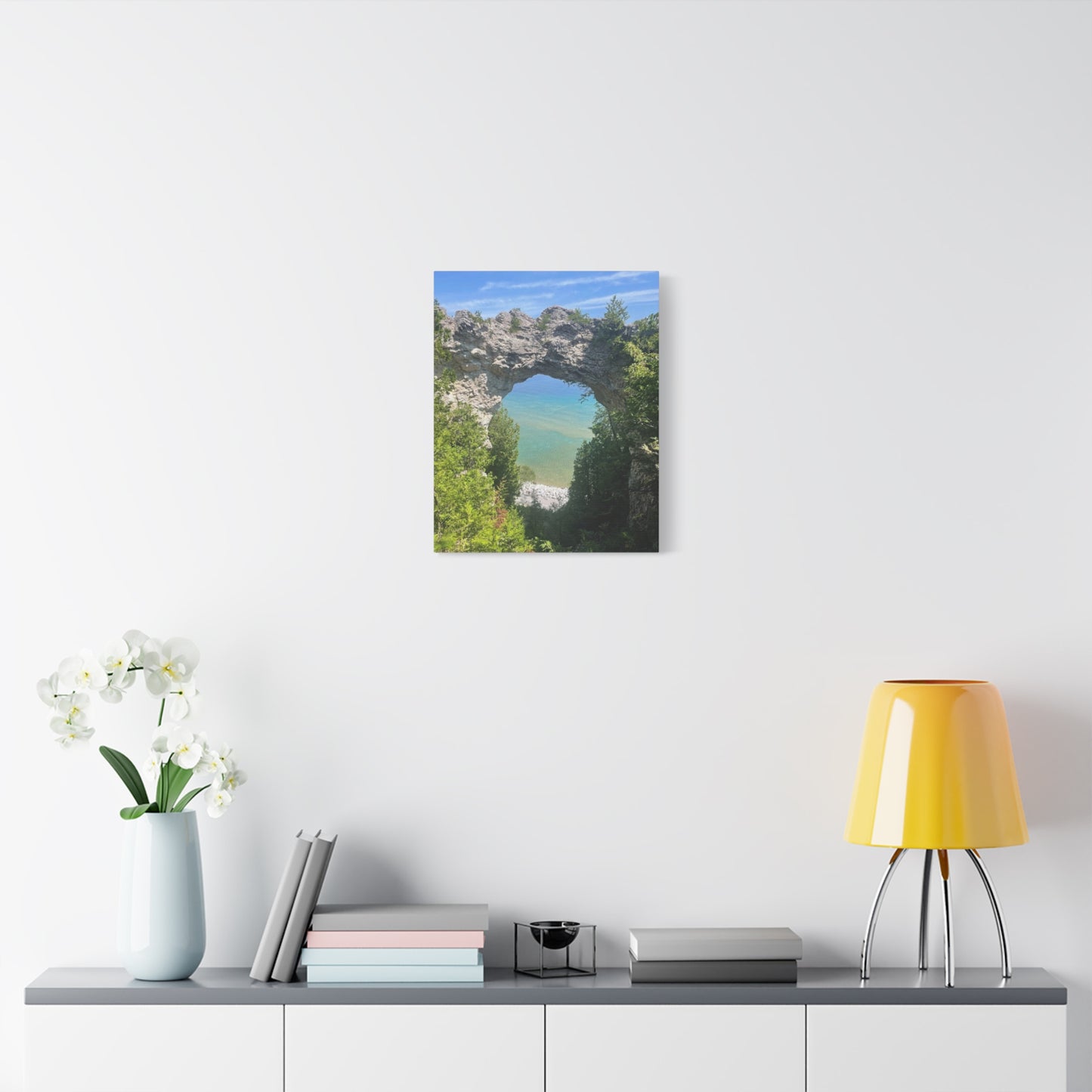 Scenic Nature Canvas - Arch Rock Artwork