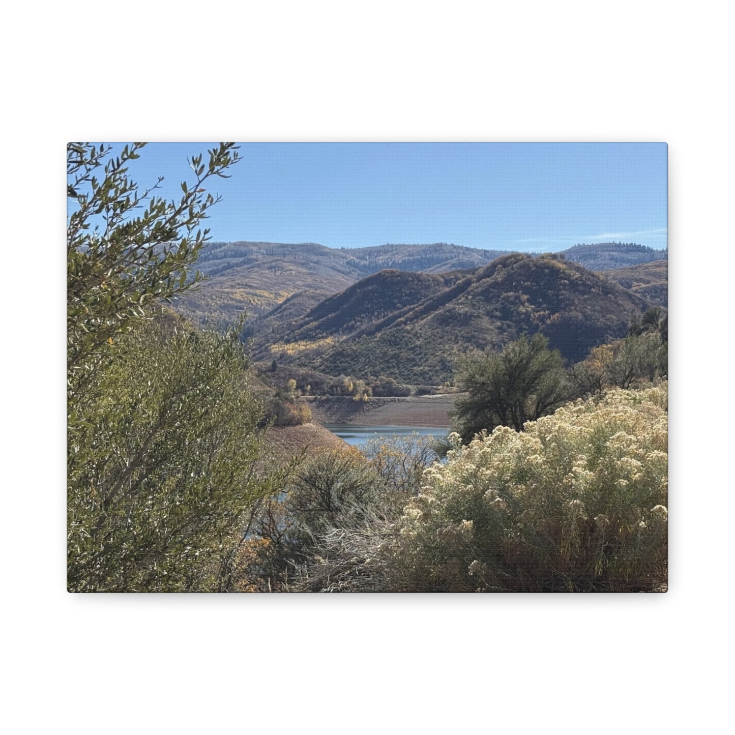 Serene Landscape Canvas Wall Art - Tranquil Nature Scene for Home Decor