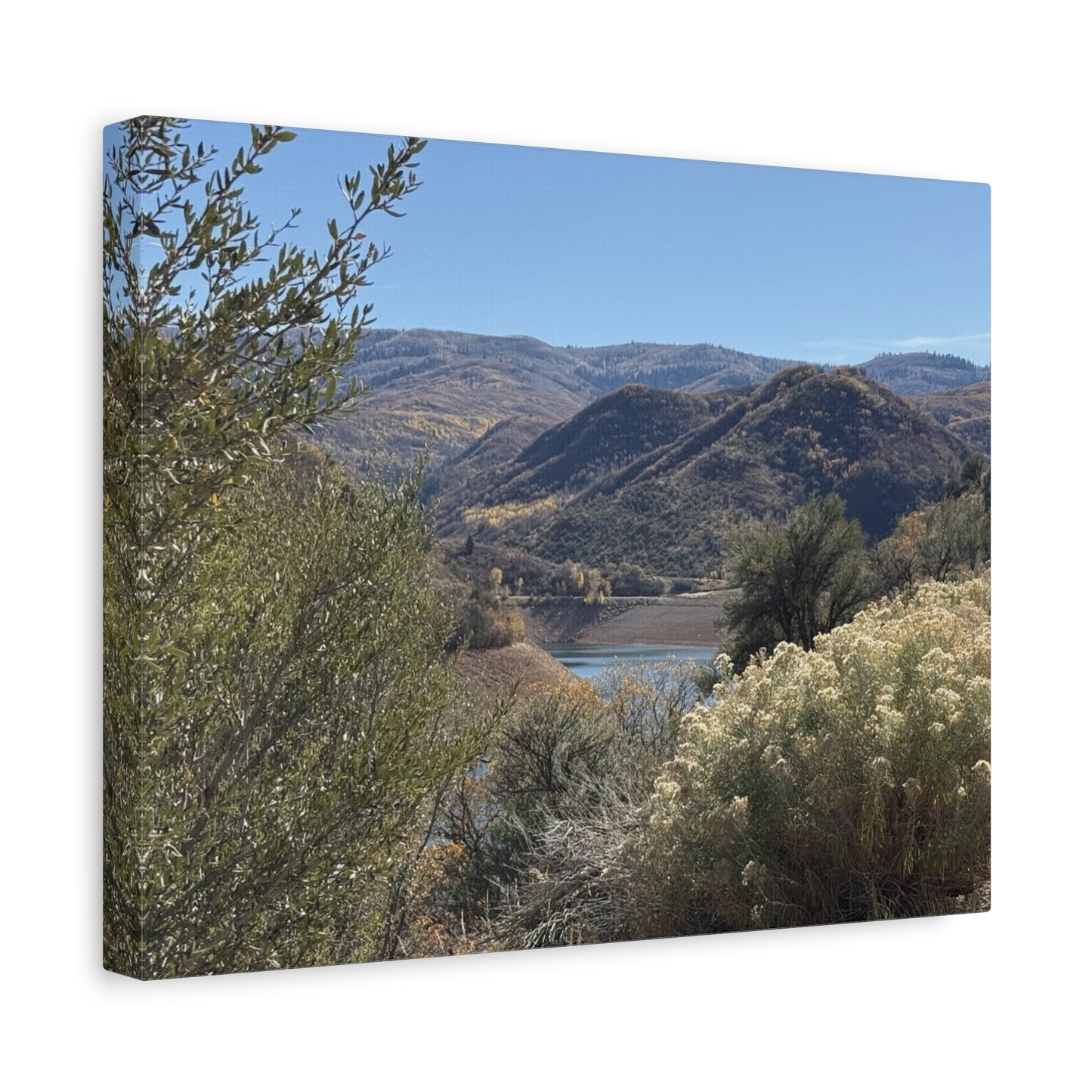 Serene Landscape Canvas Wall Art - Tranquil Nature Scene for Home Decor