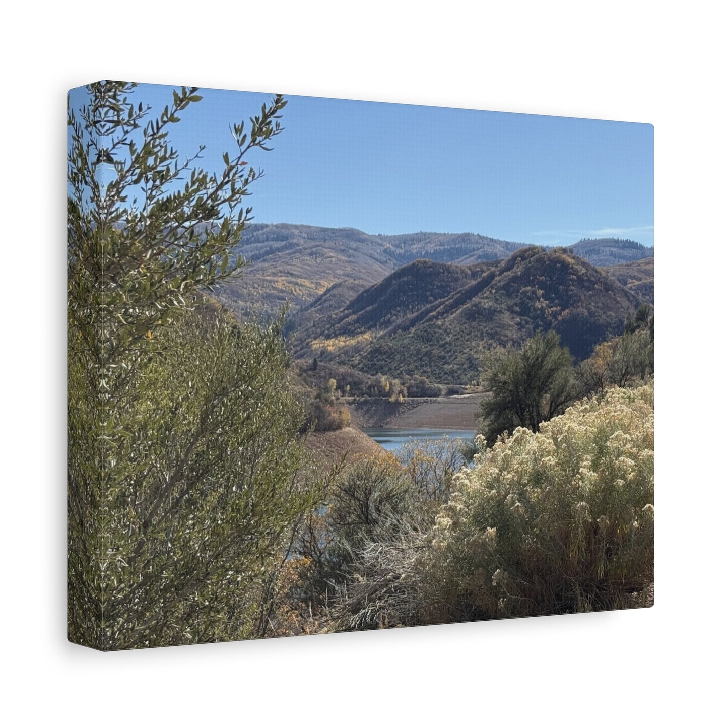 Serene Landscape Canvas Wall Art - Tranquil Nature Scene for Home Decor