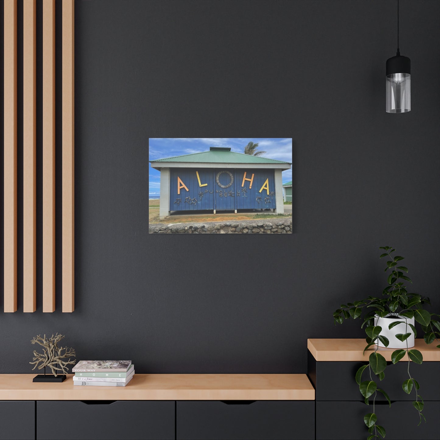 Aloha Beach Gallery Canvas Art | Tropical Home Decor