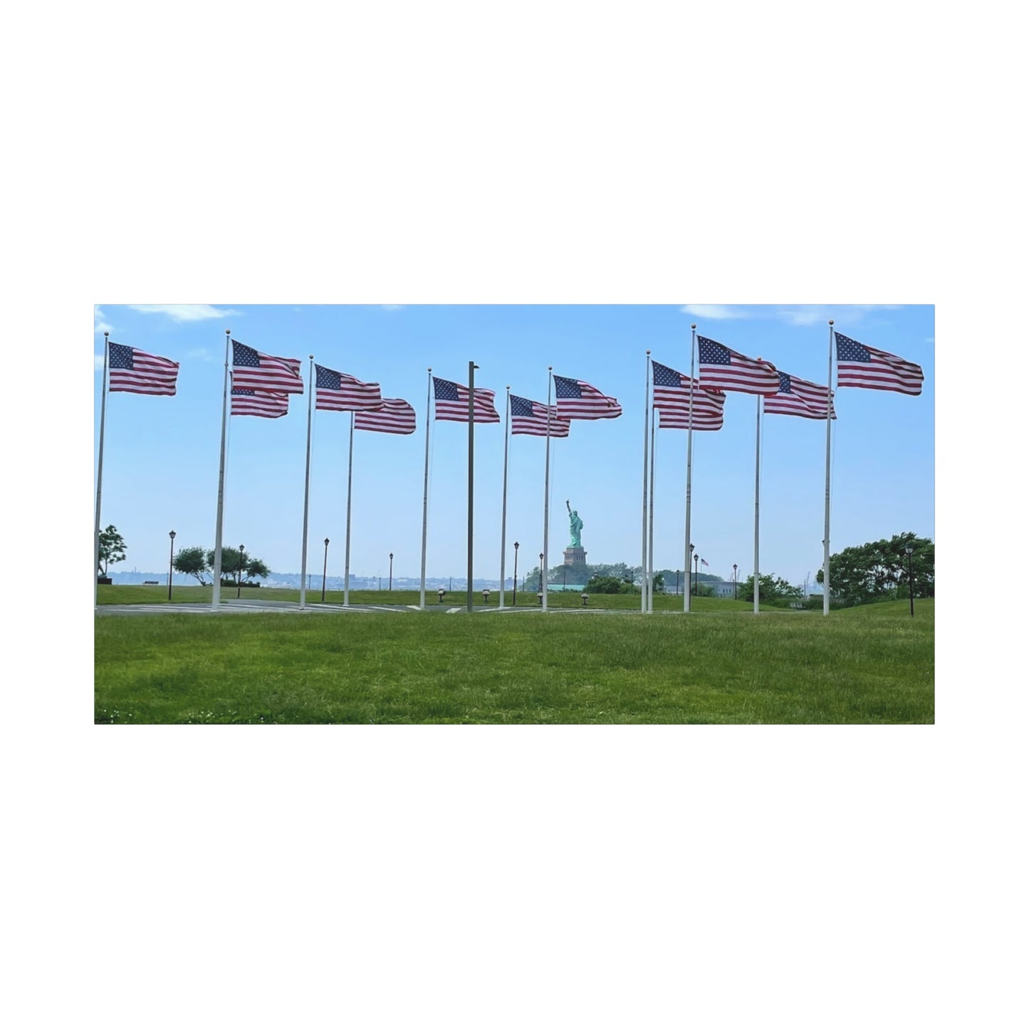 Statue of Liberty Canvas Wall Art - Patriotic Decor