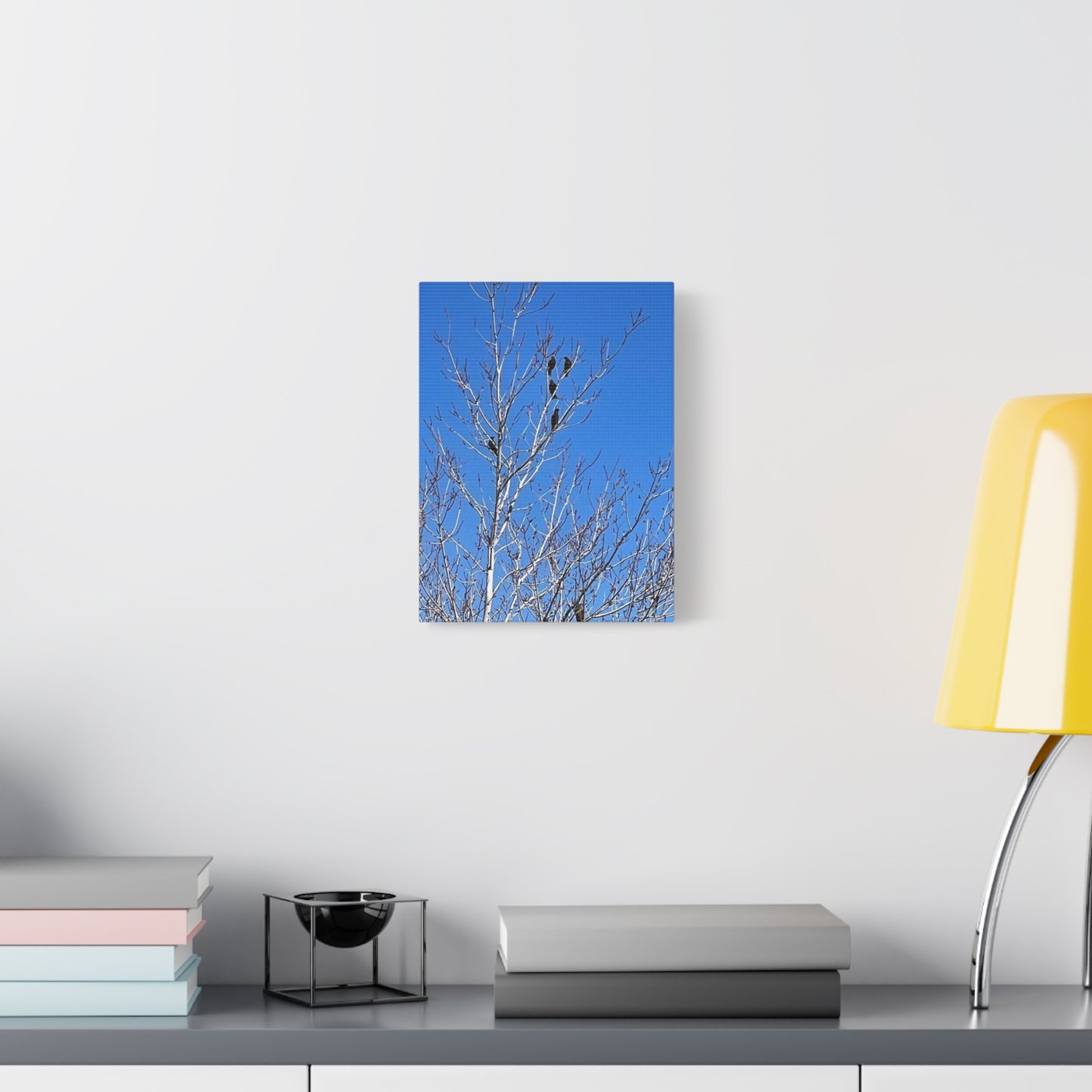 Serene Bird Canvas Wall Art - Tranquil Nature Decor for Home and Office