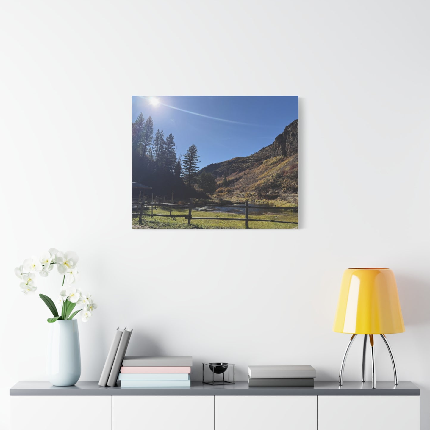 Scenic Nature Canvas Print - Relaxing Landscape Wall Art