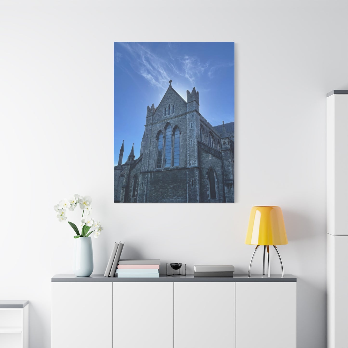 Stunning Matte Canvas Art Print, Gothic Architecture, Home Décor, Wall Art, Religious Decor, Gift for Art Lovers