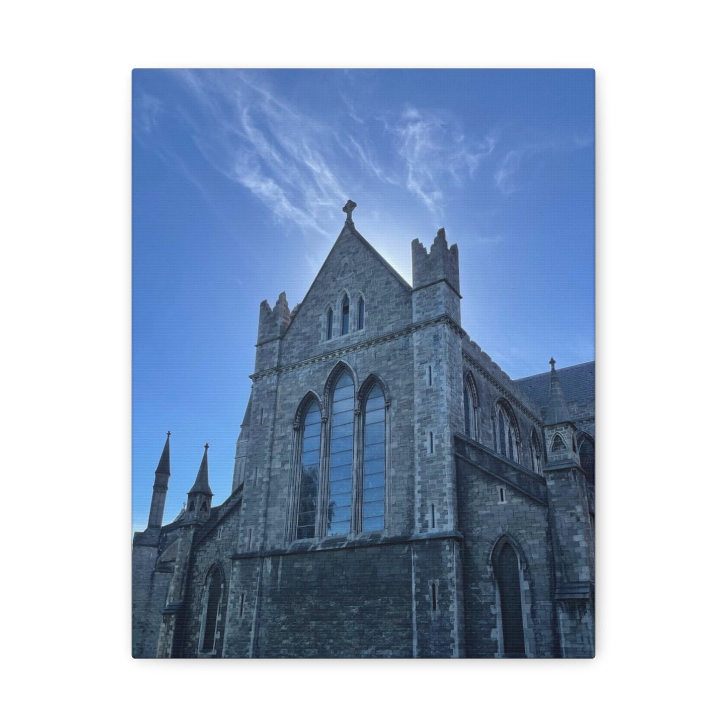 Stunning Matte Canvas Art Print, Gothic Architecture, Home Décor, Wall Art, Religious Decor, Gift for Art Lovers