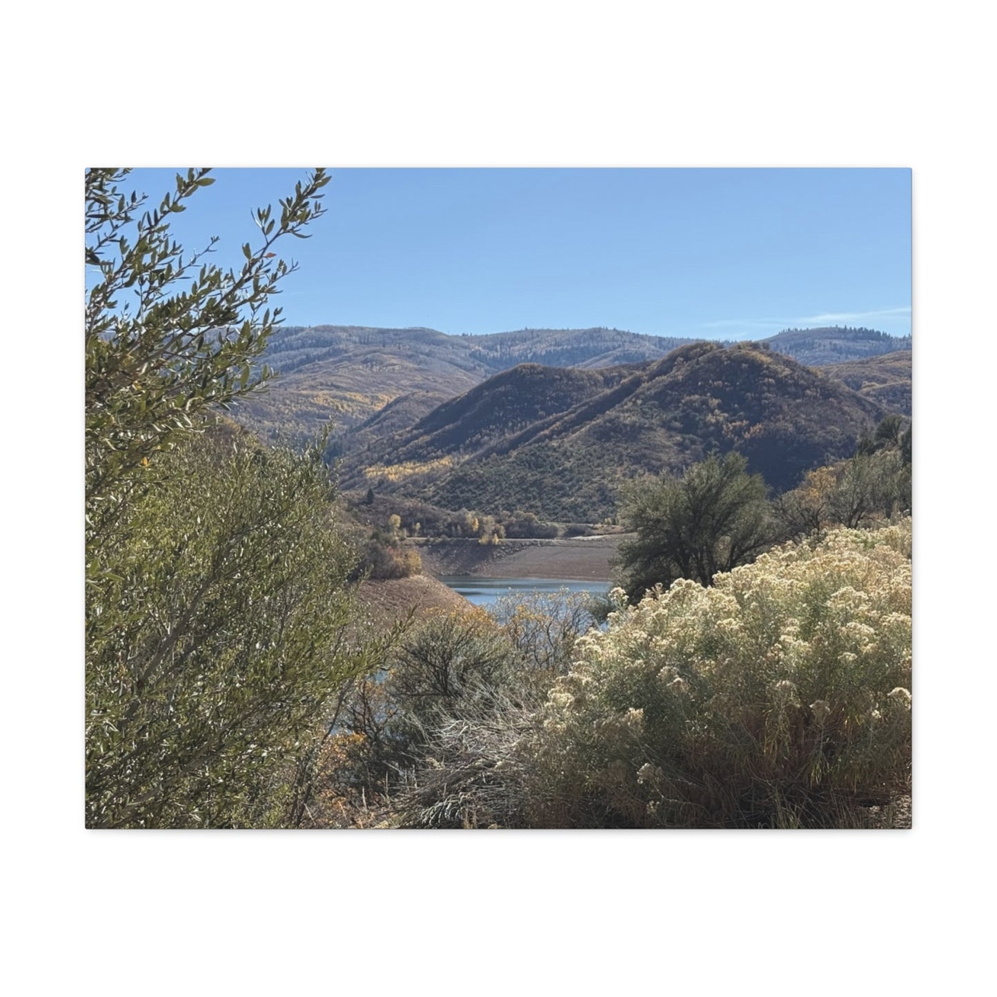 Serene Landscape Canvas Wall Art - Tranquil Nature Scene for Home Decor