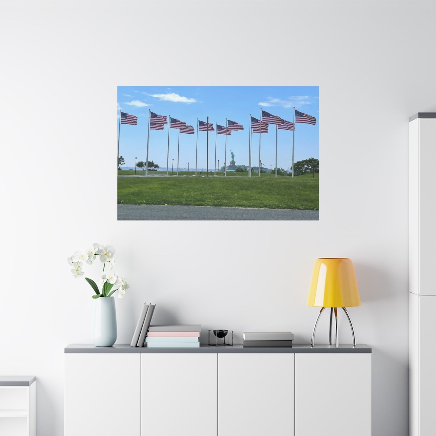 Statue of Liberty Canvas Wall Art - Patriotic Decor