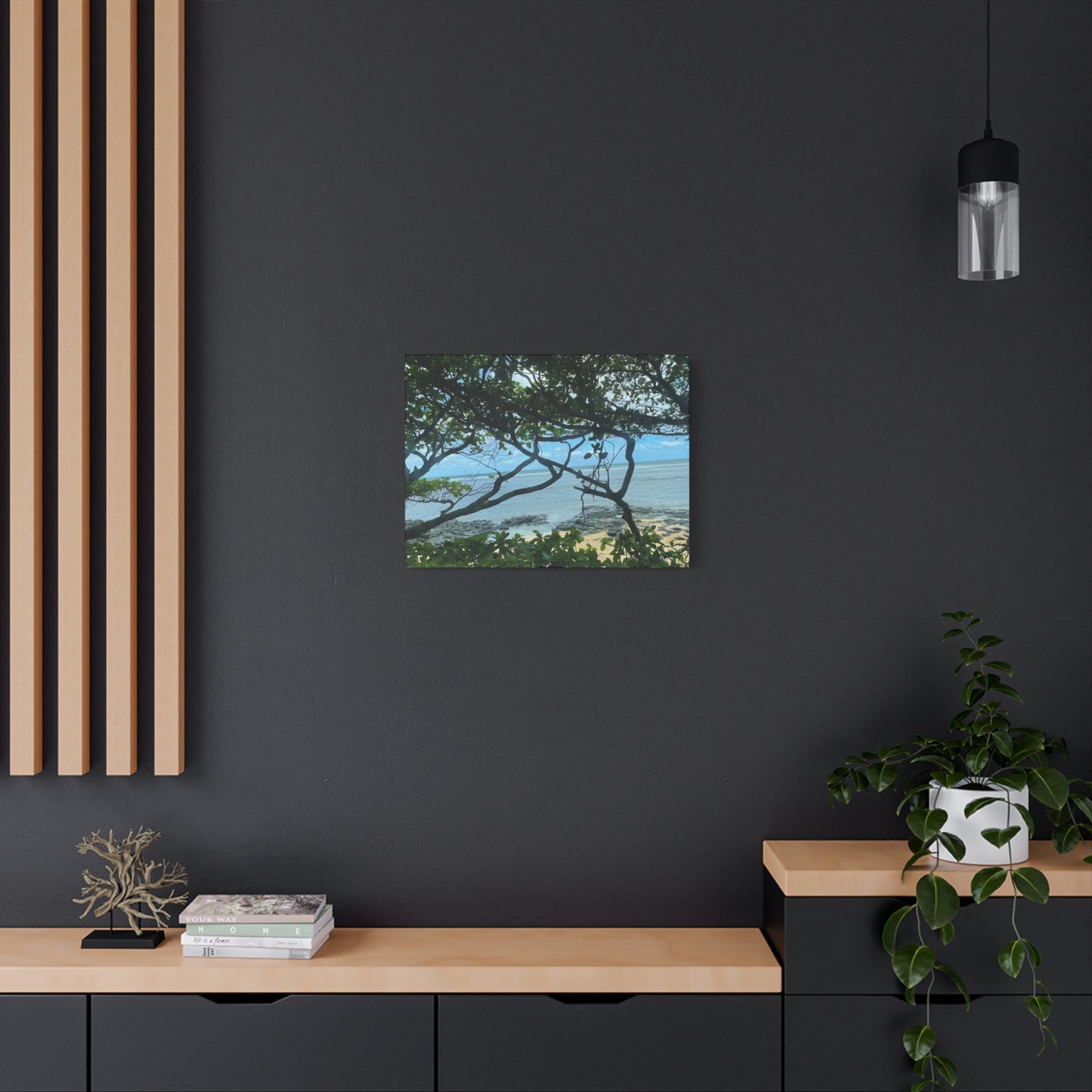 Serene Coastal Canvas Art Print - 1.25" Stretched Wall Décor