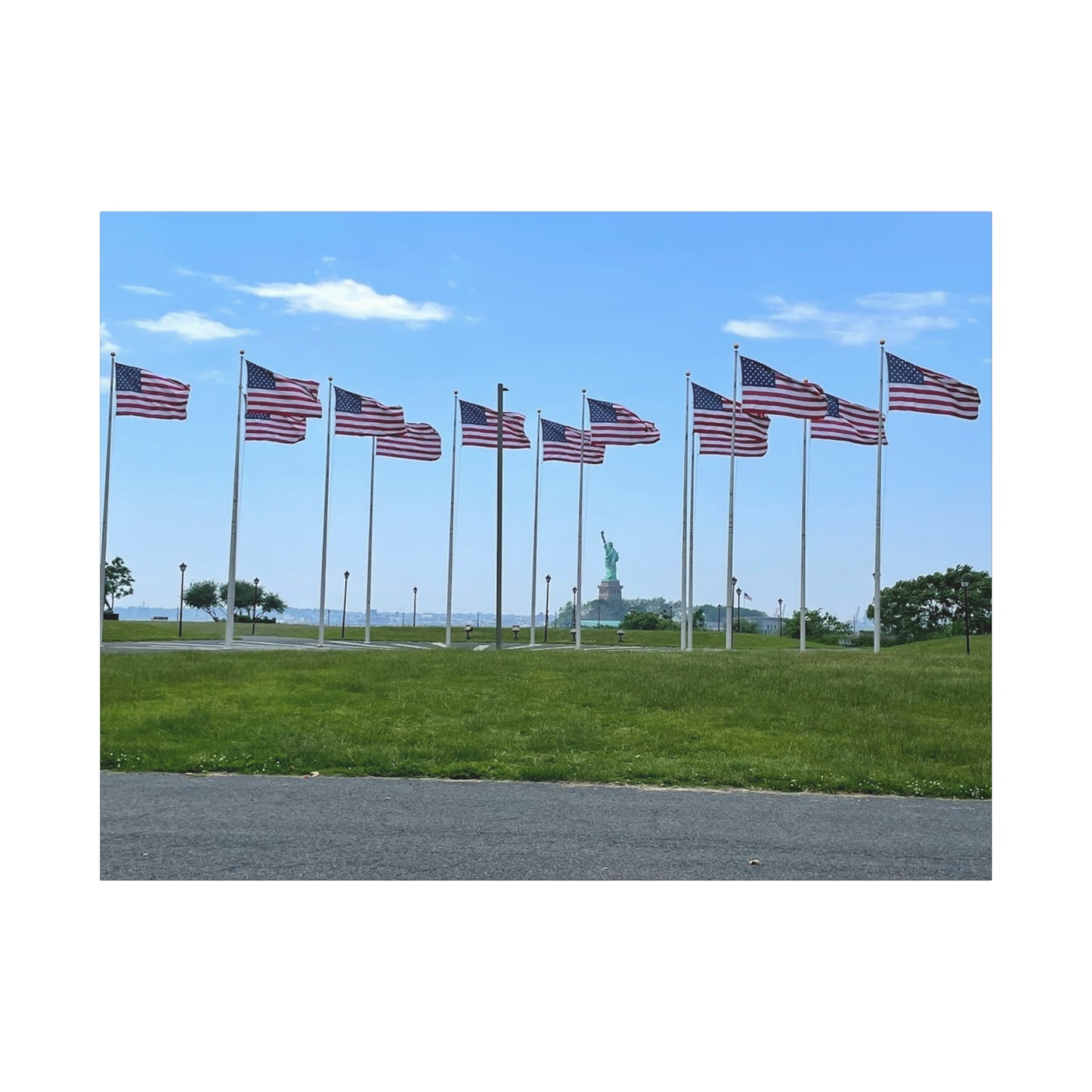 Statue of Liberty Canvas Wall Art - Patriotic Decor