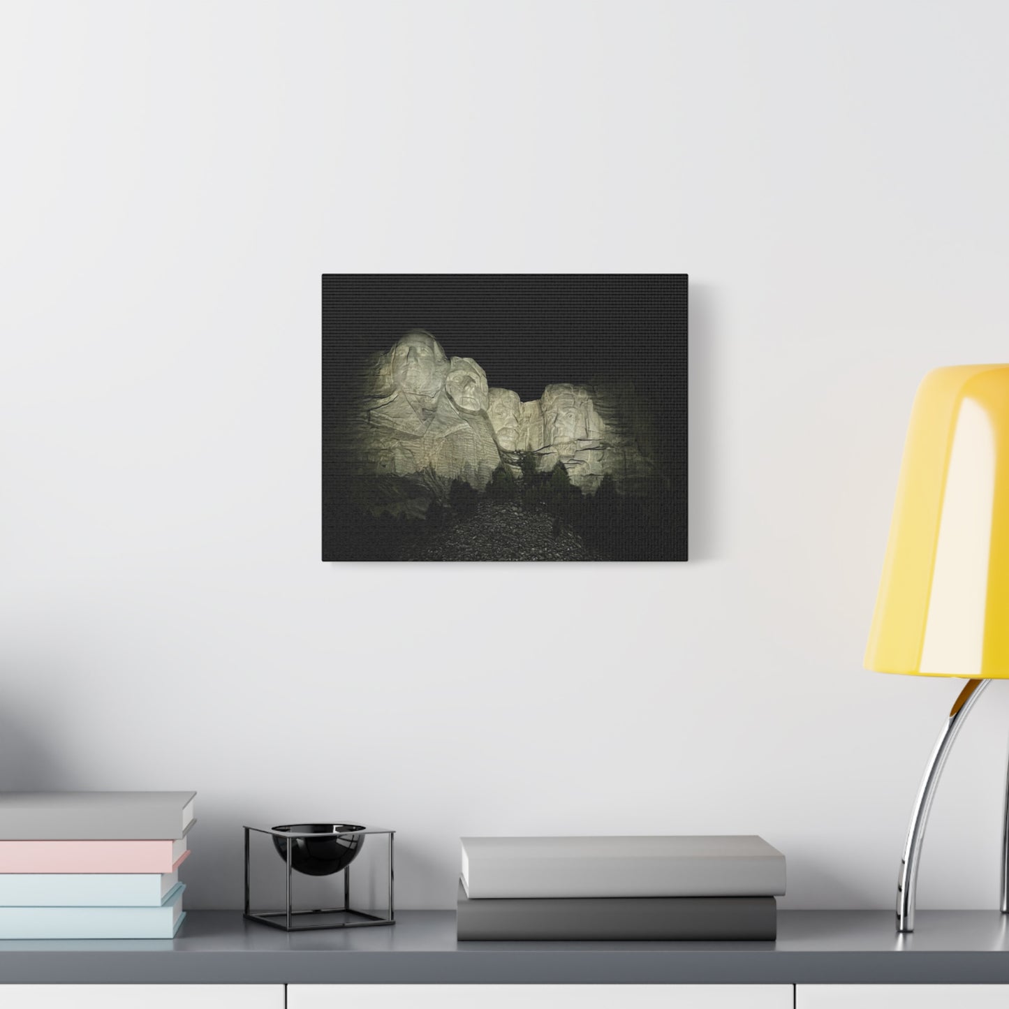 Mount Rushmore Matte Canvas Wall Art - Stretched, 1.25"