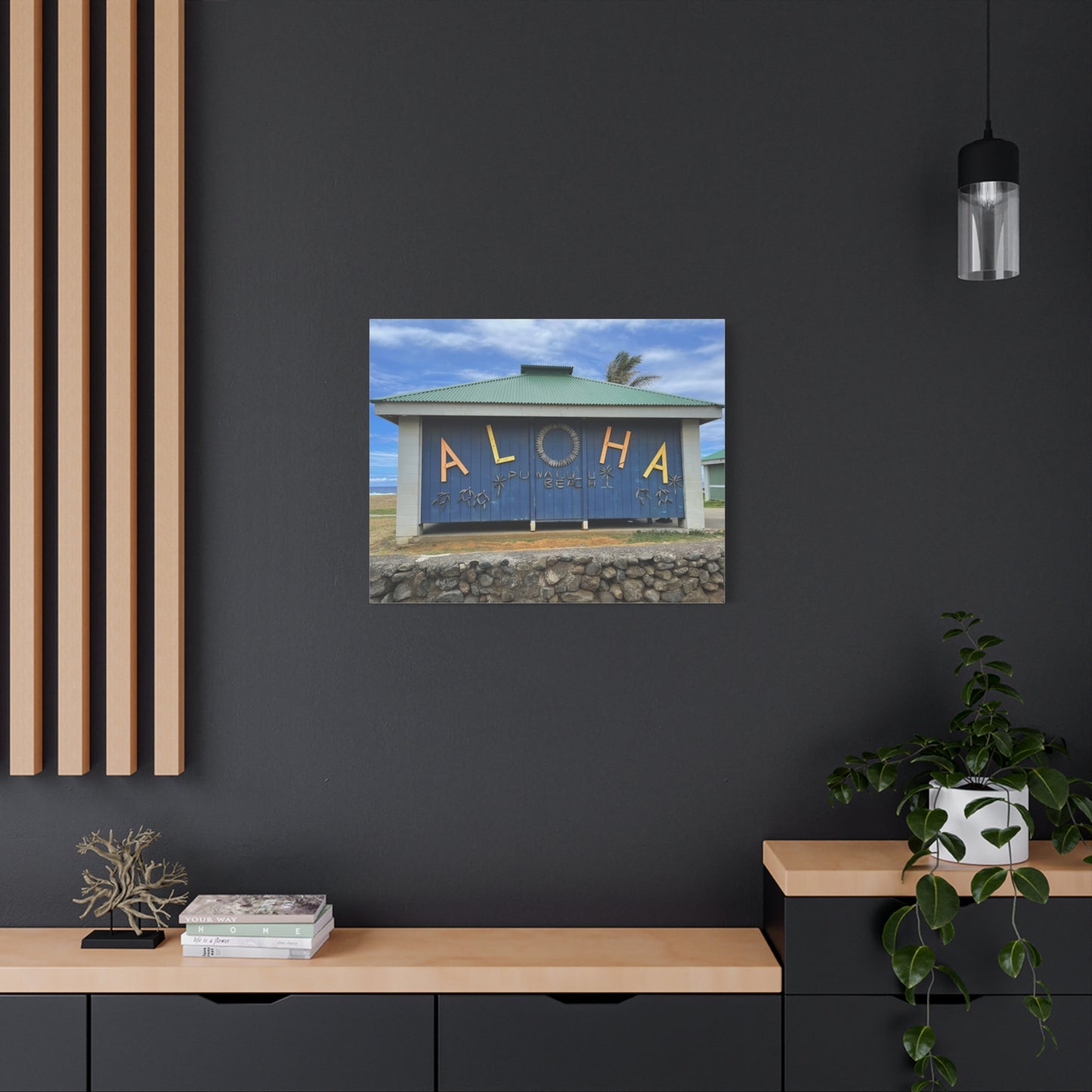 Aloha Beach Gallery Canvas Art | Tropical Home Decor