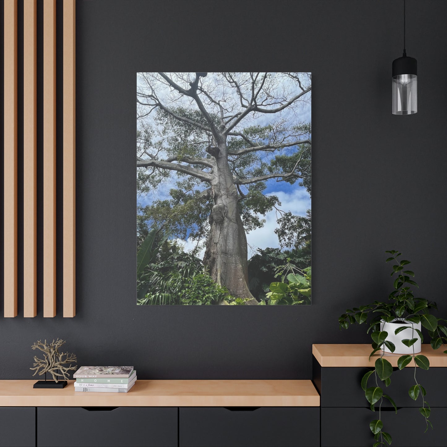 Stretched Canvas Art - Majestic Tree Wall Decor for Nature Lovers