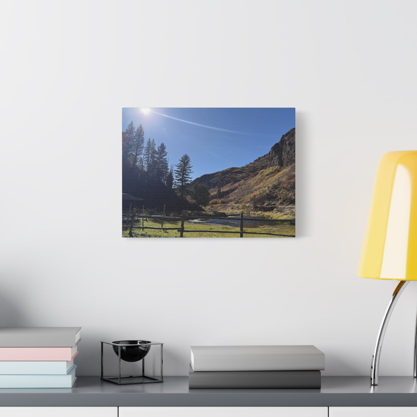 Scenic Nature Canvas Print - Relaxing Landscape Wall Art