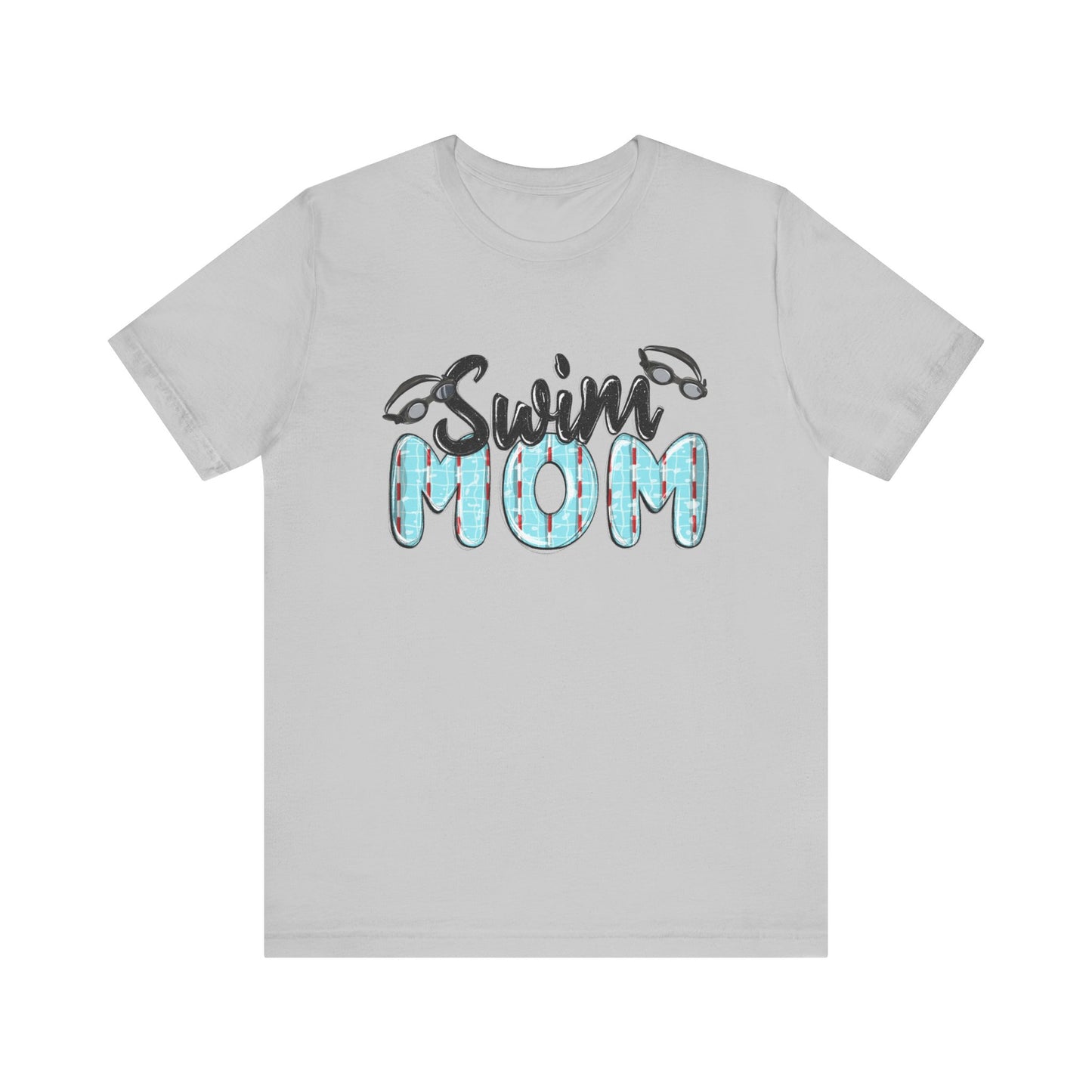 Swim Mom Unisex Jersey Tee - Perfect Gift for Aquatic Enthusiasts