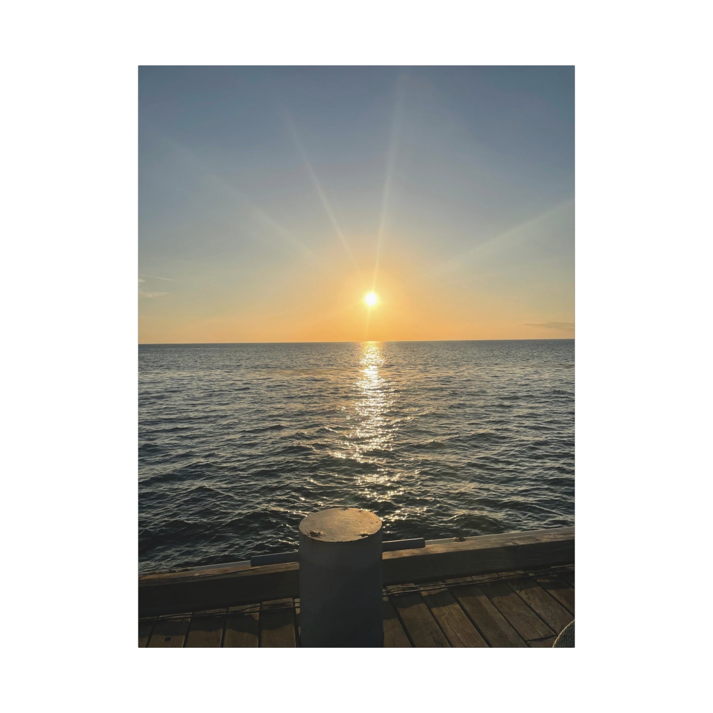 Serene Sunset Canvas Wall Art