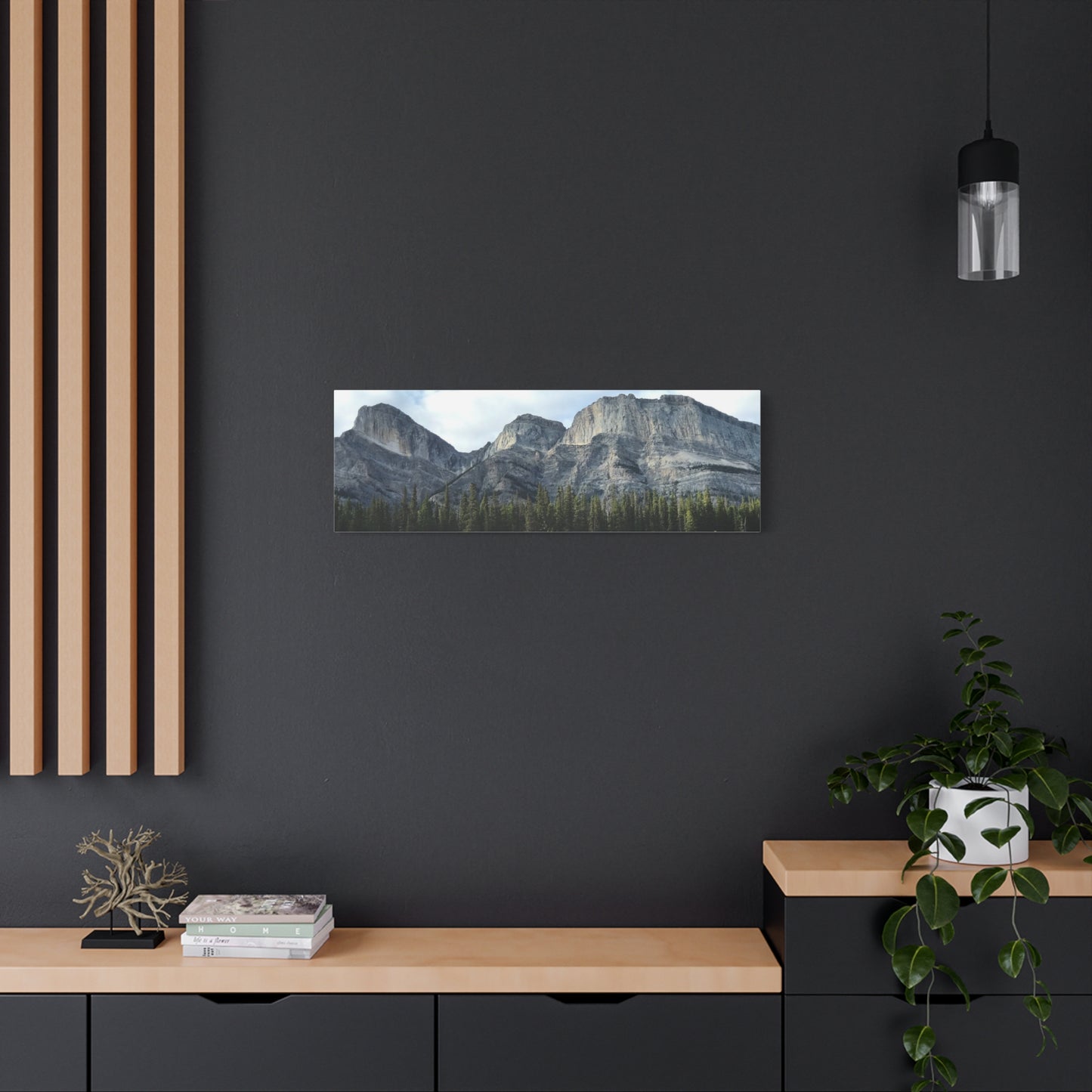 Mountain Landscape Canvas Wall Art