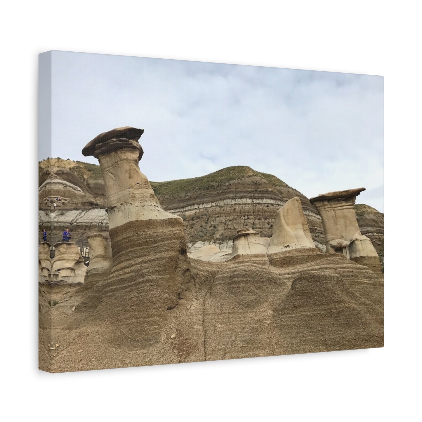 Elegant Landscape Canvas Art - Unique Rock Formations for Nature Lovers