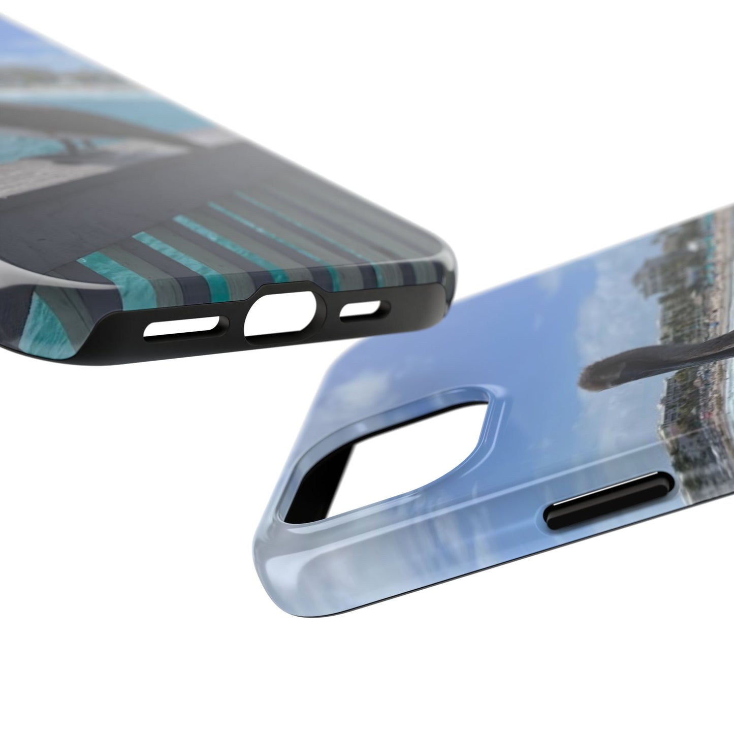Coastal Pelican Tough Phone Cases - Durable Protection with Ocean Vibe