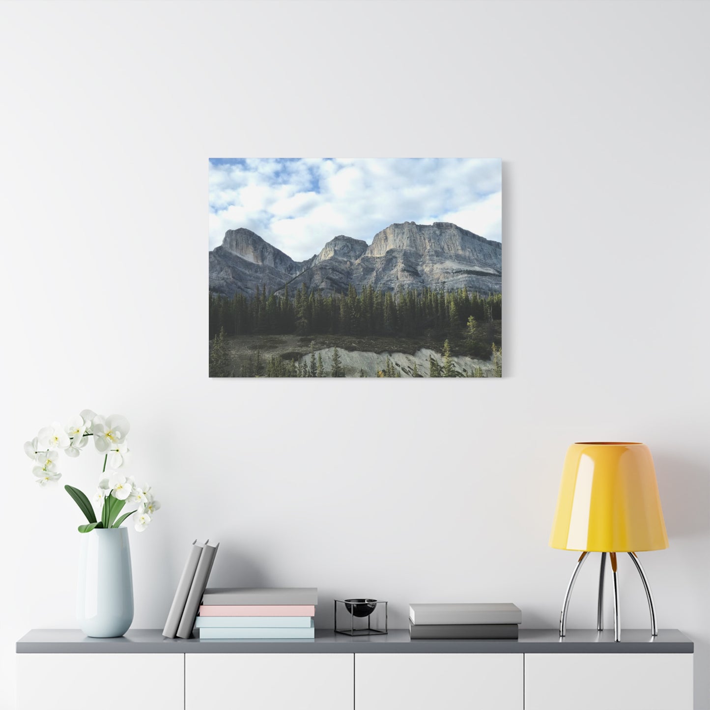 Mountain Landscape Canvas Wall Art