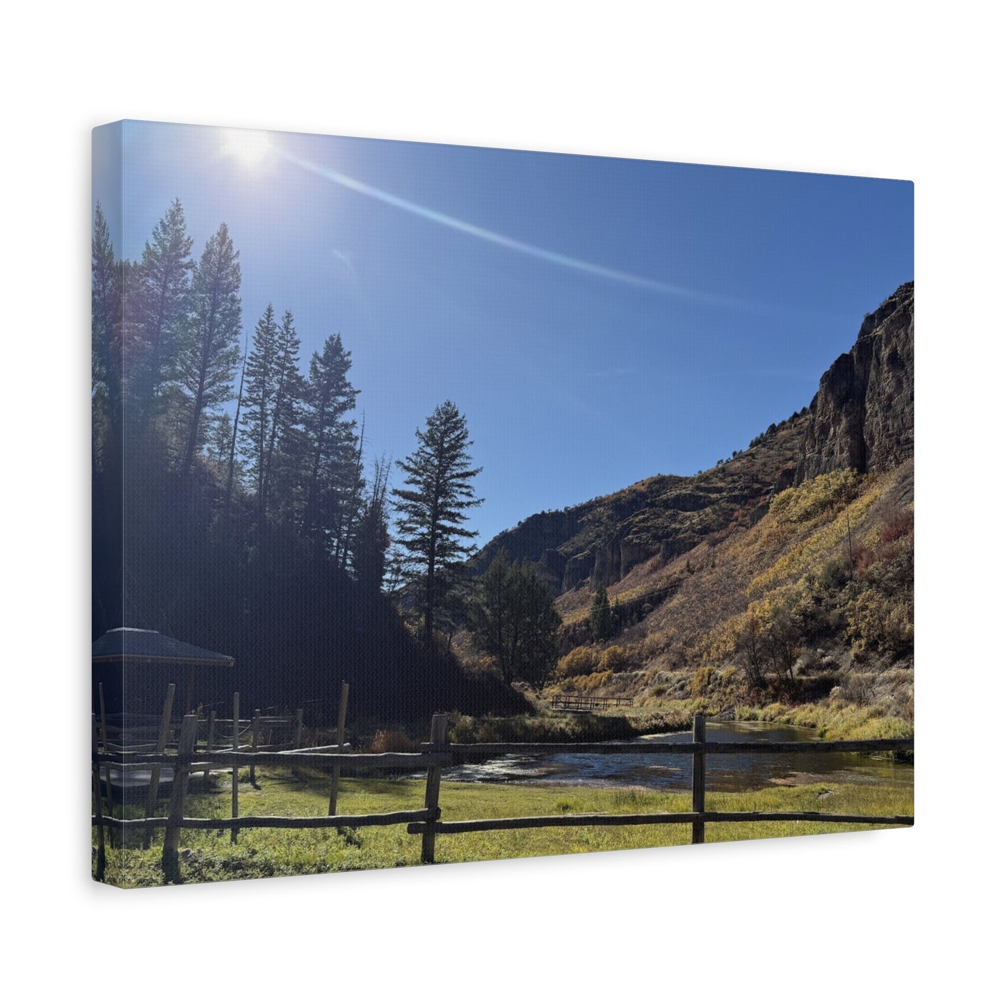 Scenic Nature Canvas Print - Relaxing Landscape Wall Art