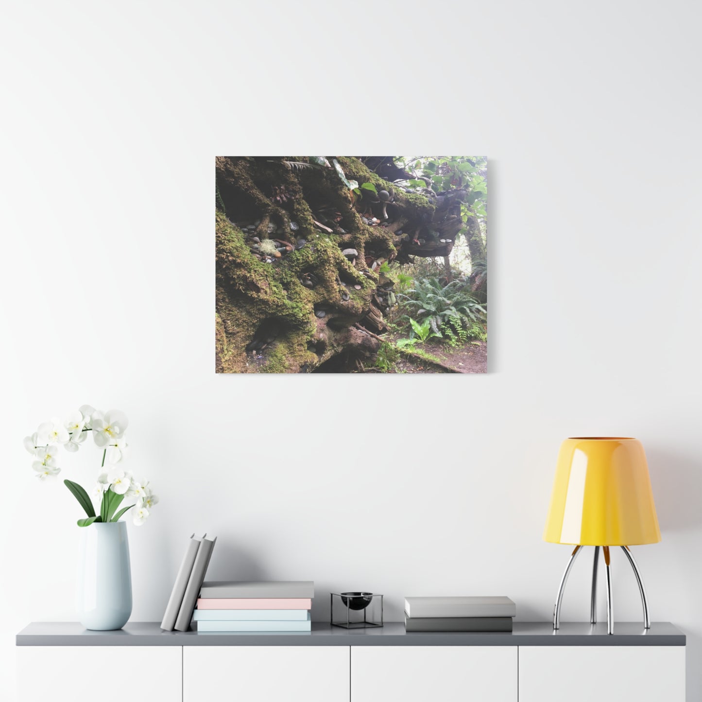 Nature-Inspired Stretched Canvas Art: Enchanted Forest Vibes