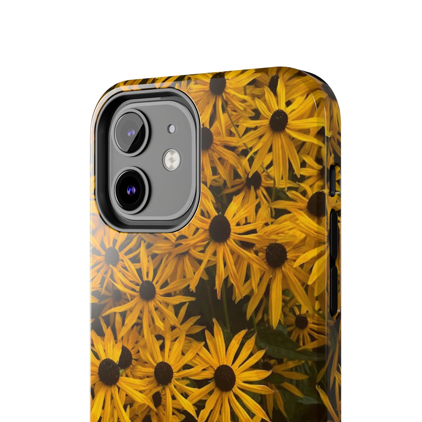 Vibrant Floral Tough Phone Case – Durable Protection with a Sunny Yellow Flower Design