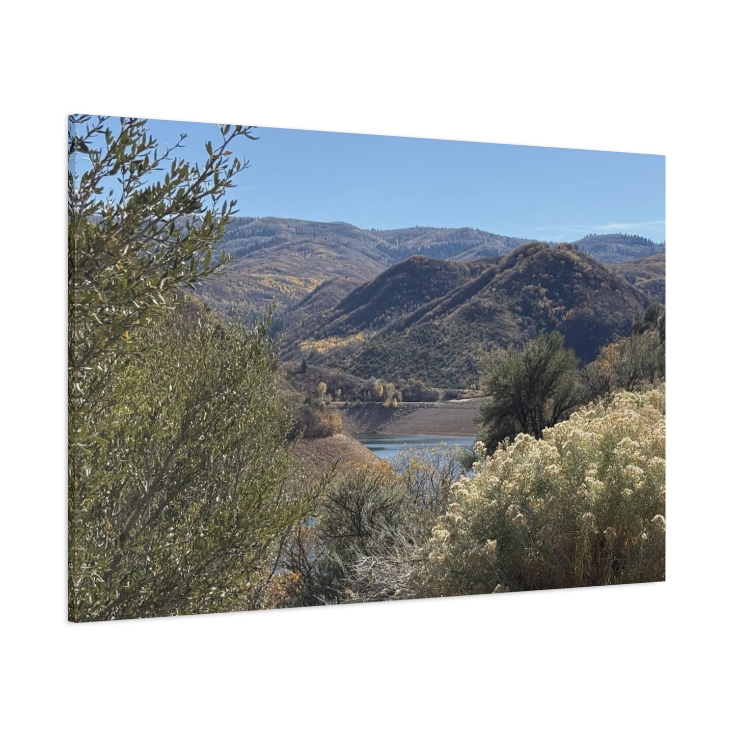 Serene Landscape Canvas Wall Art - Tranquil Nature Scene for Home Decor