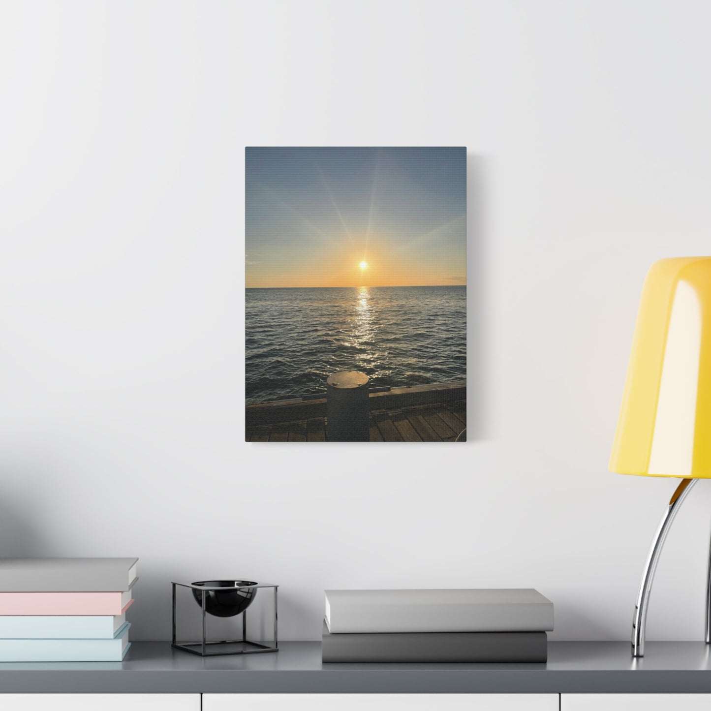 Serene Sunset Canvas Wall Art