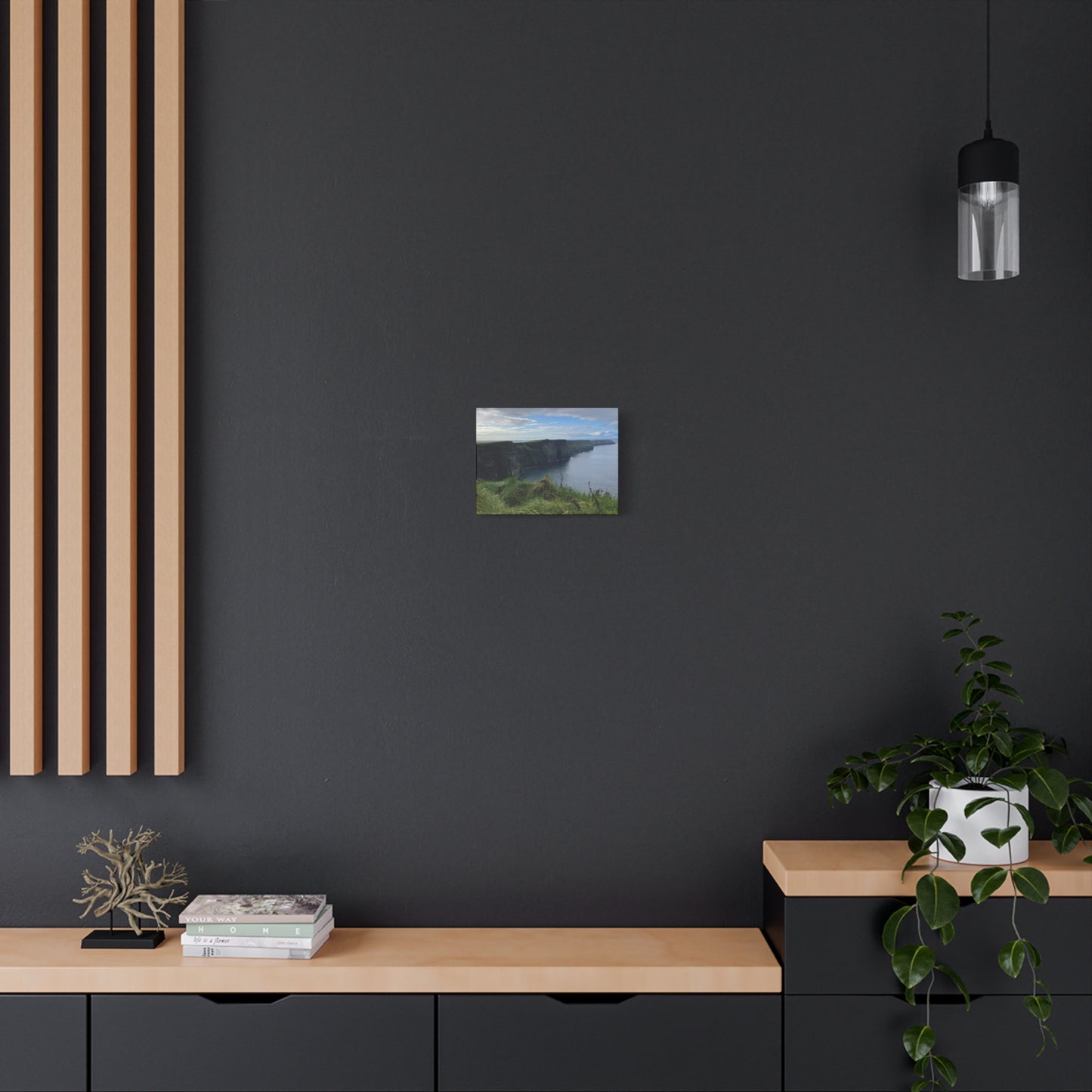 Coastal Cliffs Matte Canvas Wall Art - Tranquil Nature Decor