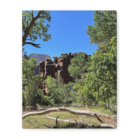 Stretched Canvas Art - Scenic Nature Landscape