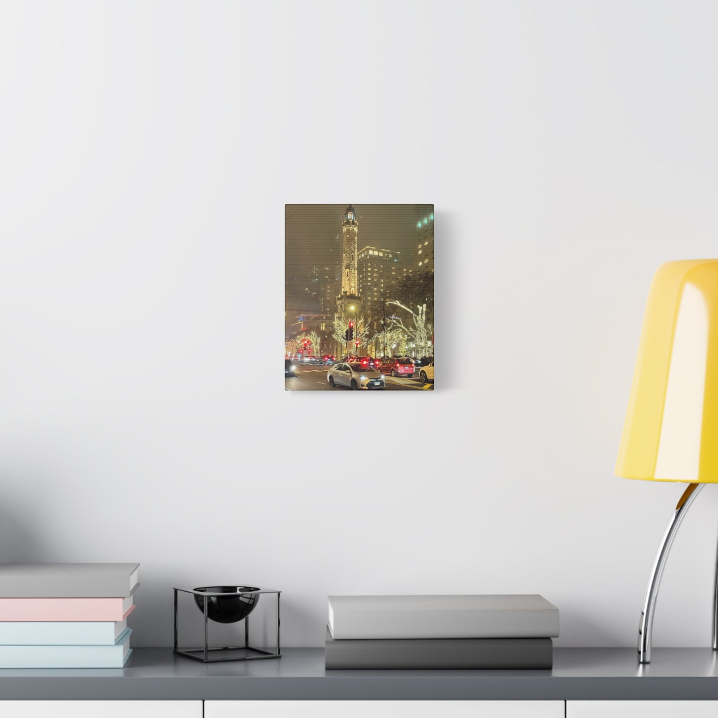 City Lights Wall Art - Water Tower