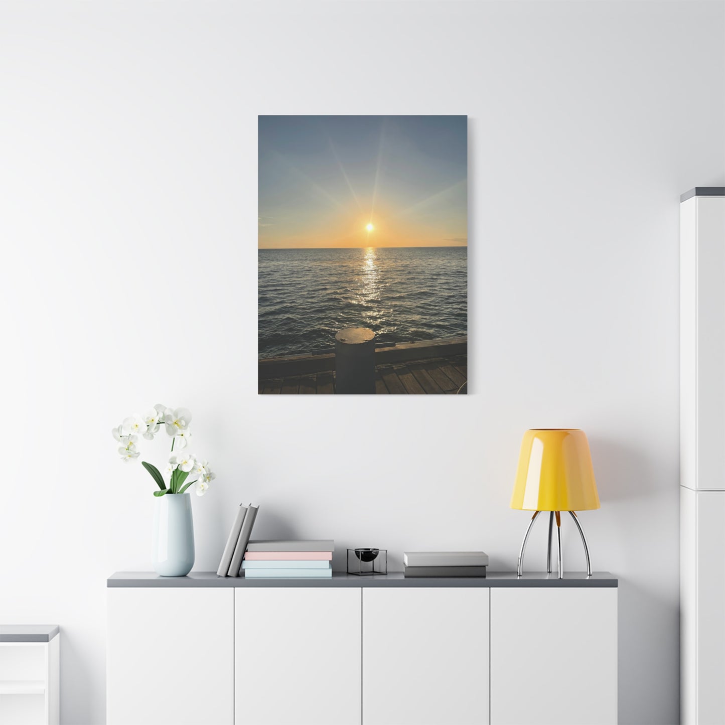 Serene Sunset Canvas Wall Art