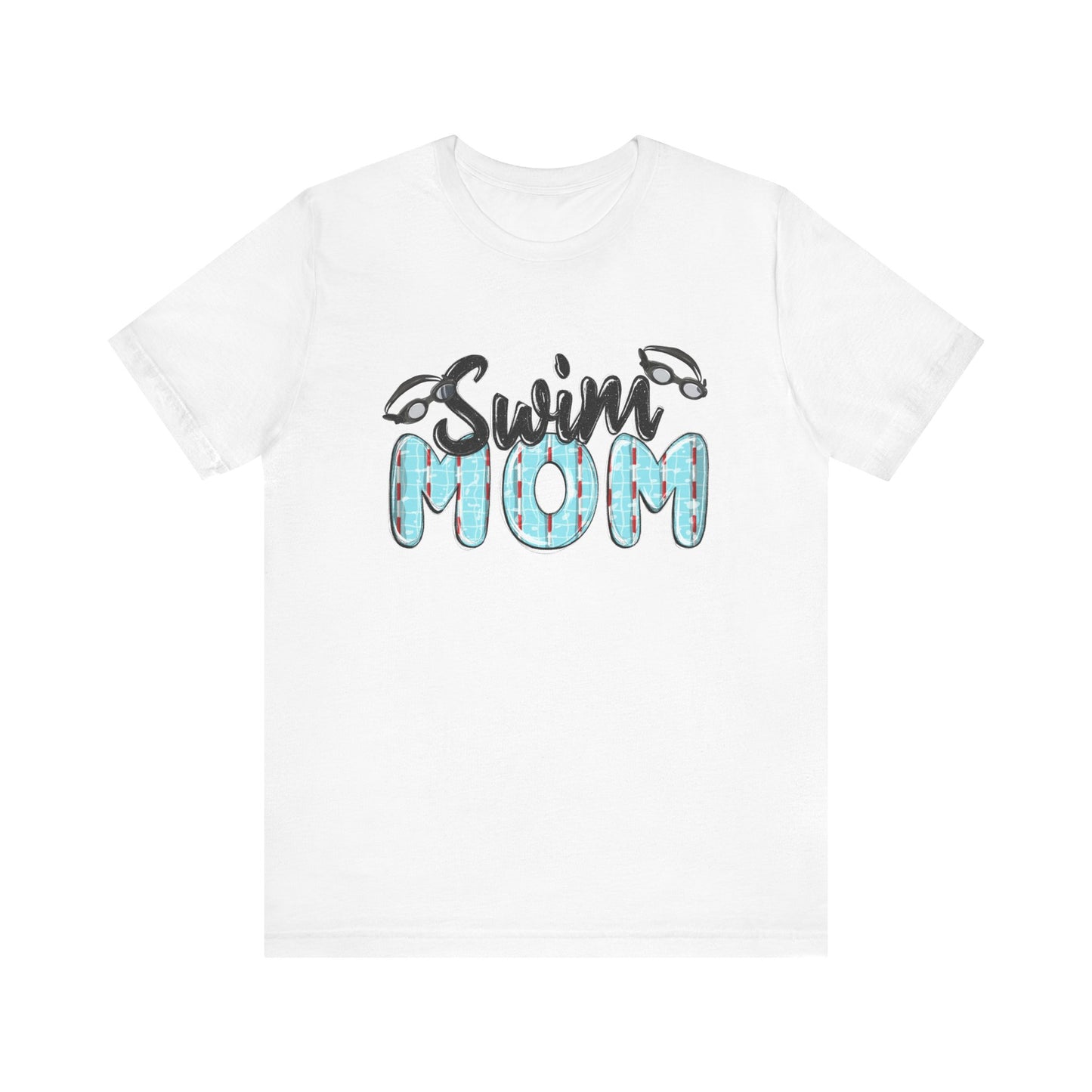 Swim Mom Unisex Jersey Tee - Perfect Gift for Aquatic Enthusiasts