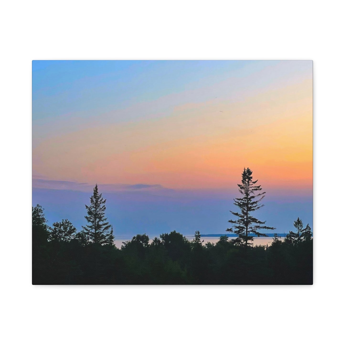 Serene Landscape Canvas Wall Art - Stretched Matte 1.25"