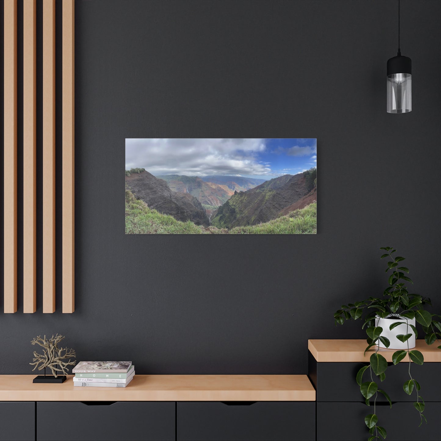Waimea Canyon Hawaii Canvas Wall Art