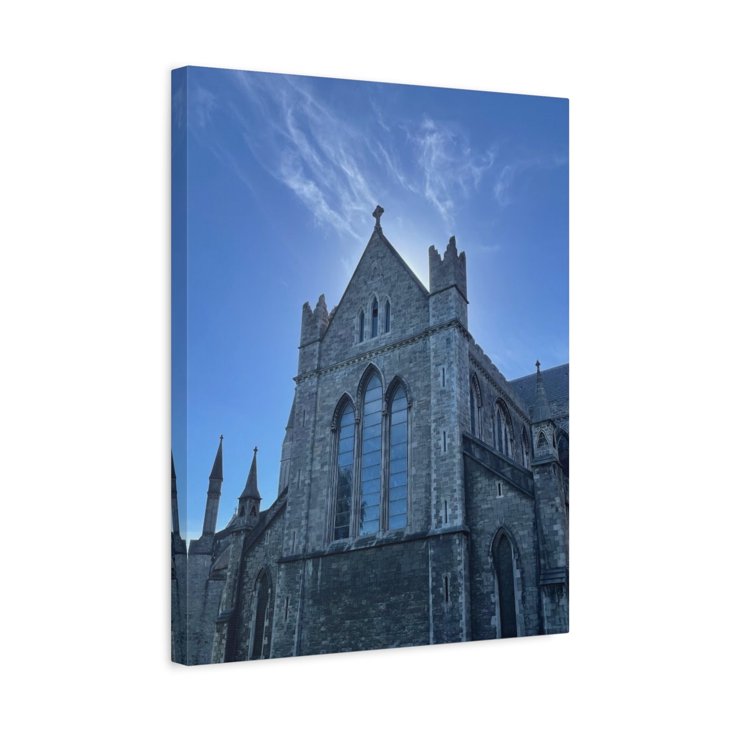 Stunning Matte Canvas Art Print, Gothic Architecture, Home Décor, Wall Art, Religious Decor, Gift for Art Lovers