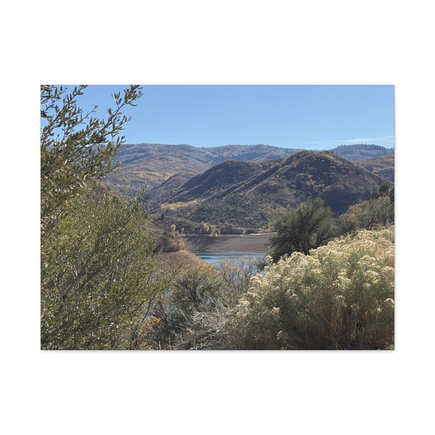 Serene Landscape Canvas Wall Art - Tranquil Nature Scene for Home Decor